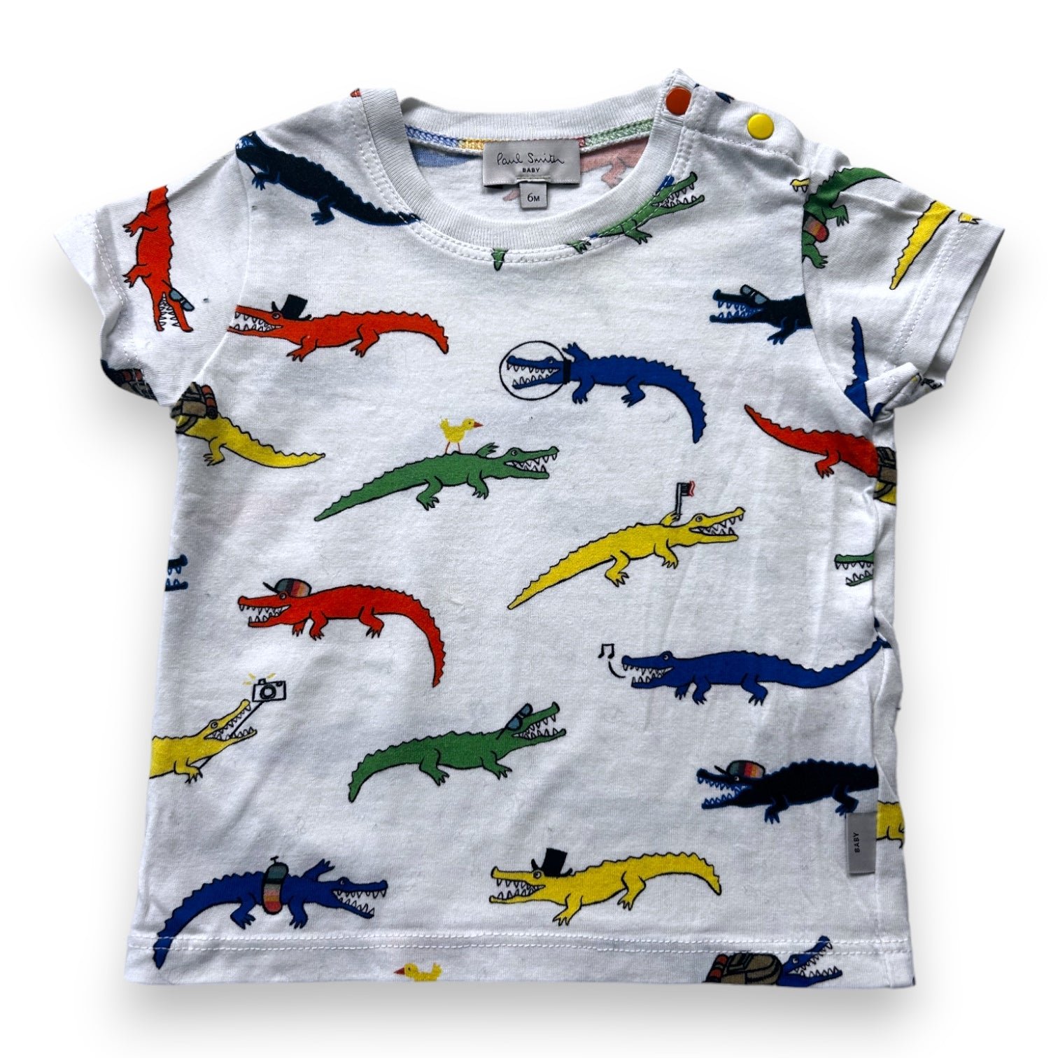 White baby T-shirt - 6 months PAUL SMITH - Seconde main White