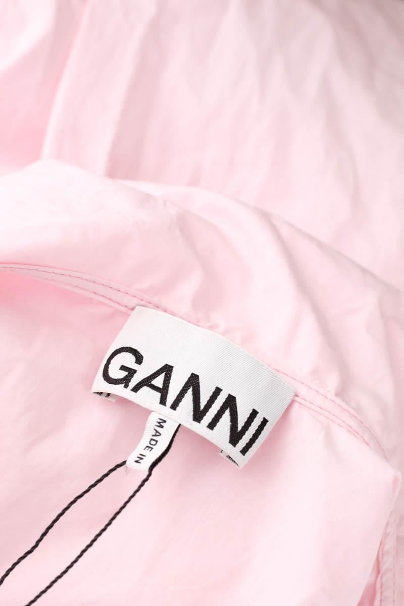 Cotton shirt GANNI - Seconde Main Pink