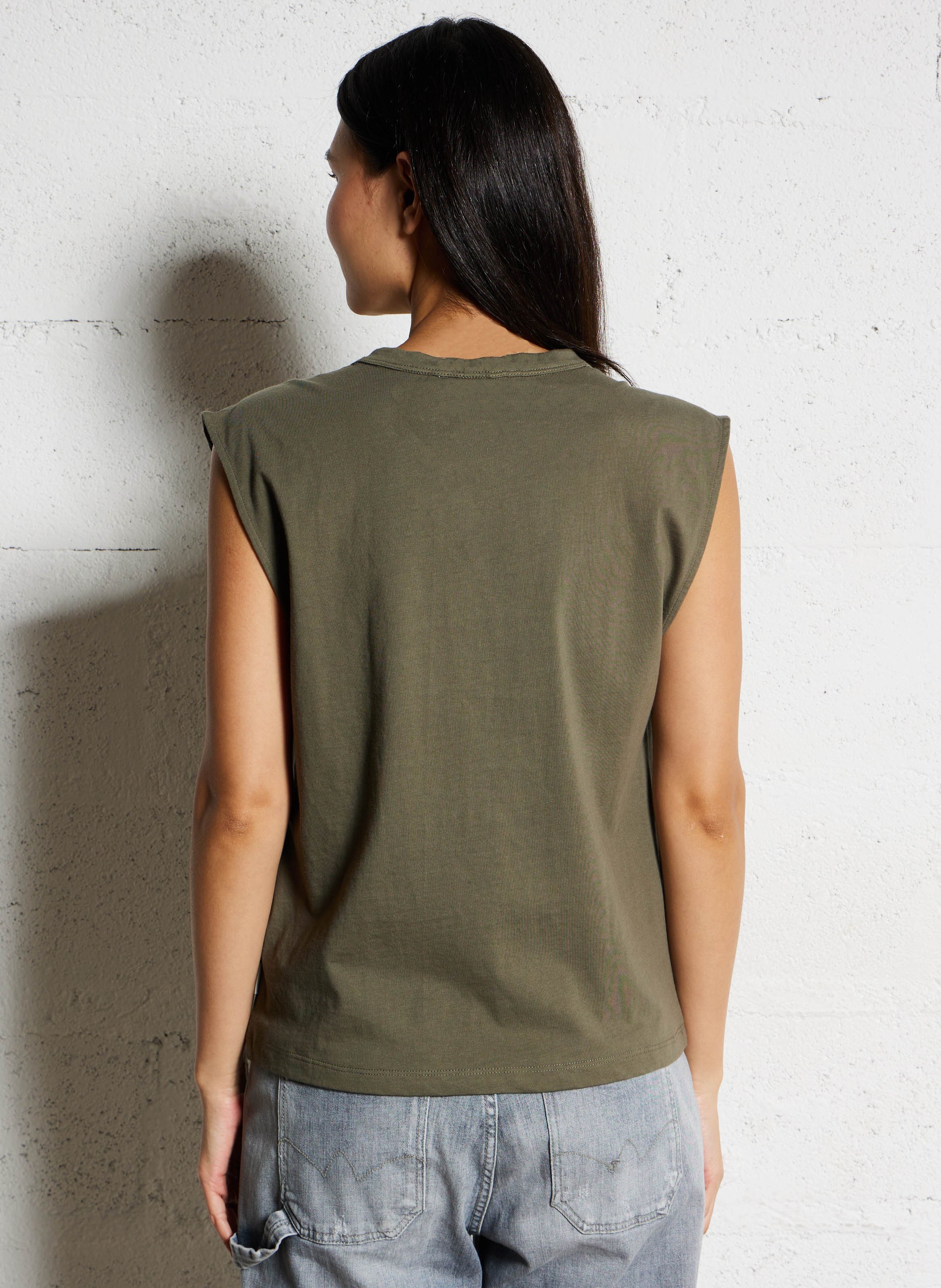 Sandales plates en cuir JB MARTIN Noir