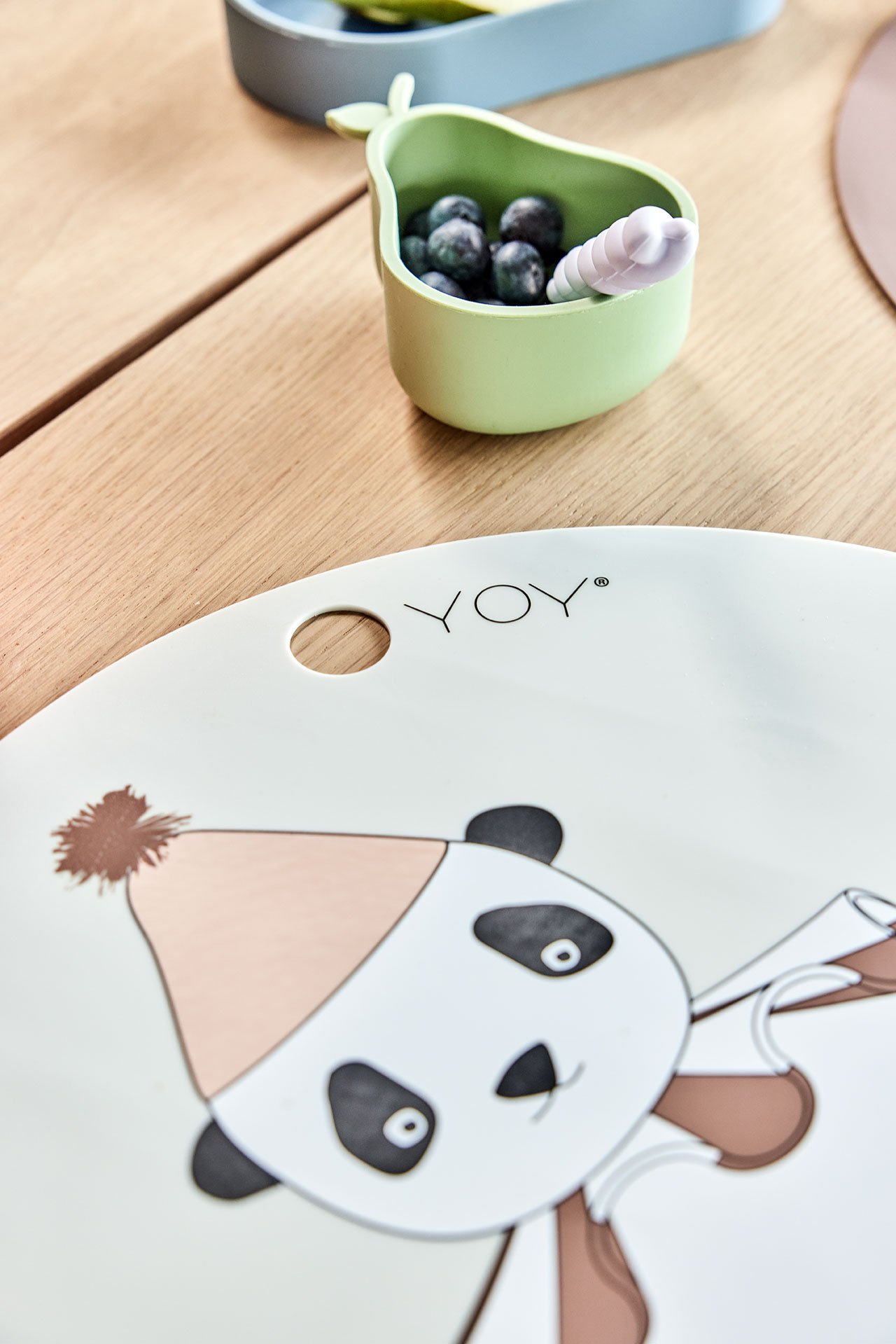 Silicone placemat OYOY LIVING DESIGN Brown