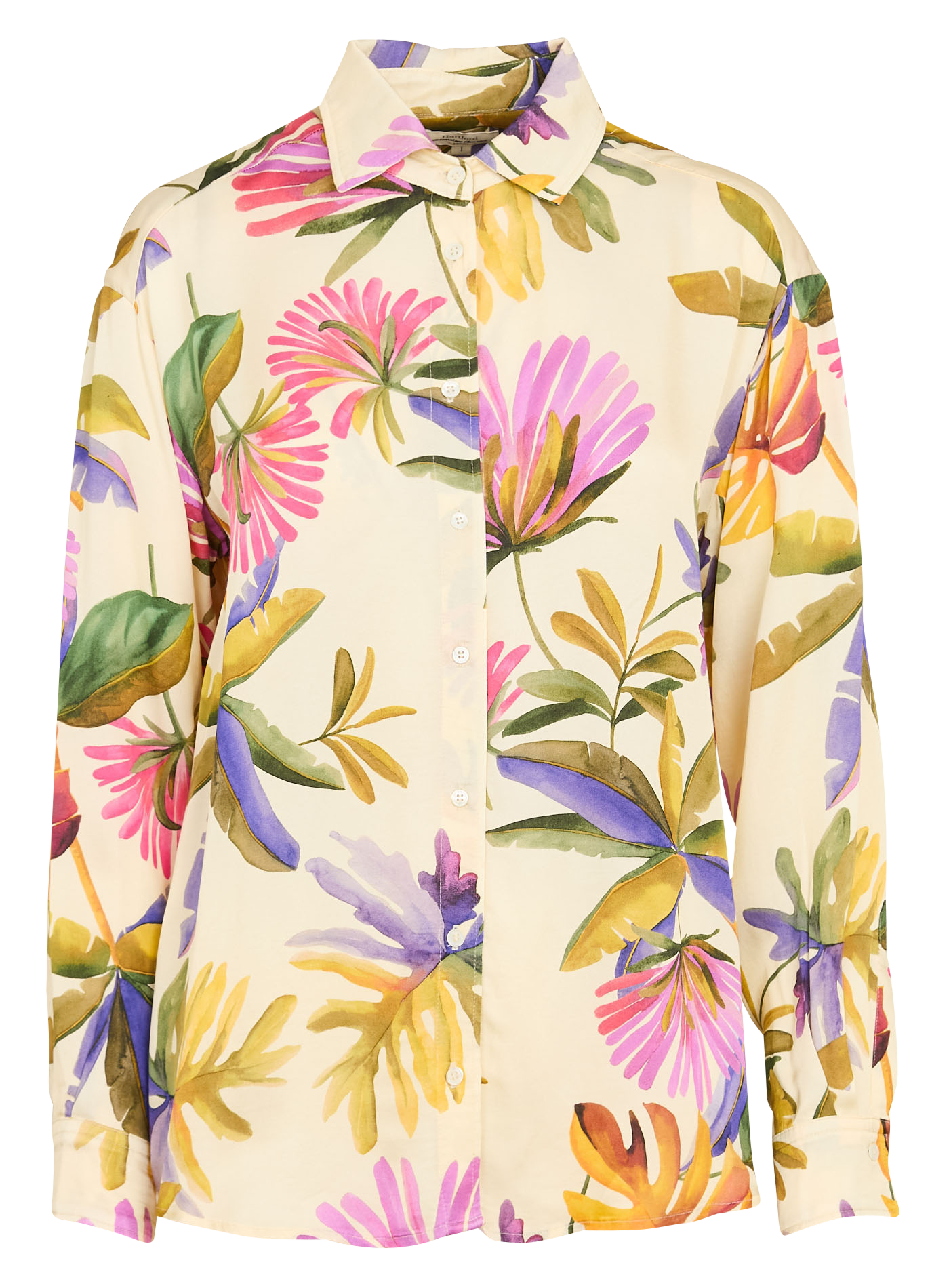 Bedrucktes Hemd HARTFORD Beige