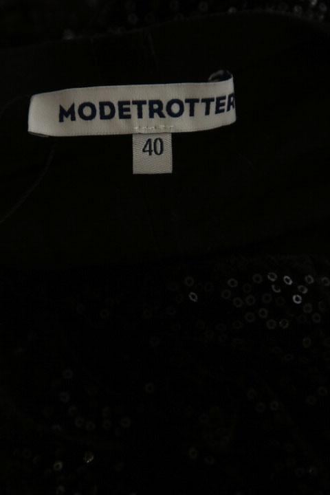Pantalon noir MODETROTTER - Seconde Main Noir