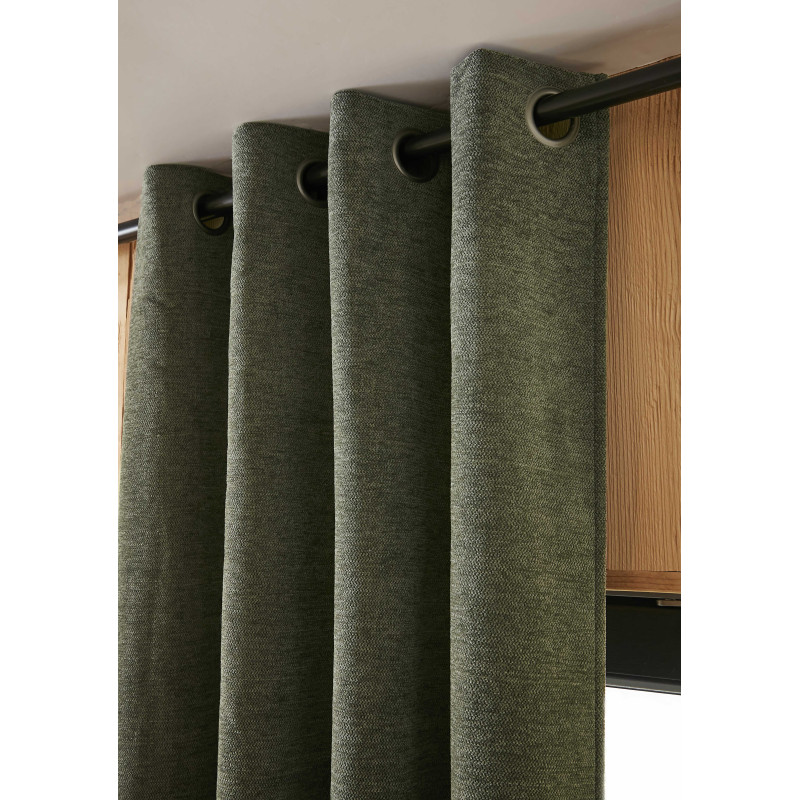 Blackout and Thermal Curtains L'EFFET PAPILLON Green