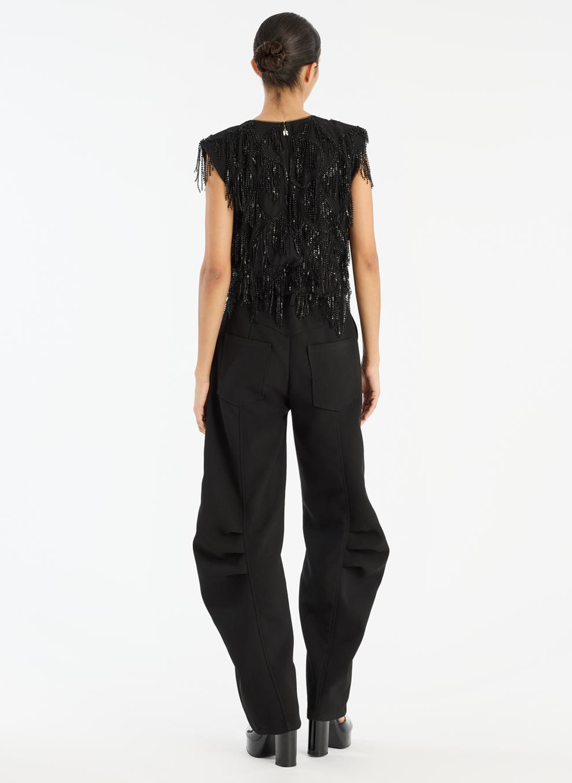 Cargo pants ROTATE Black