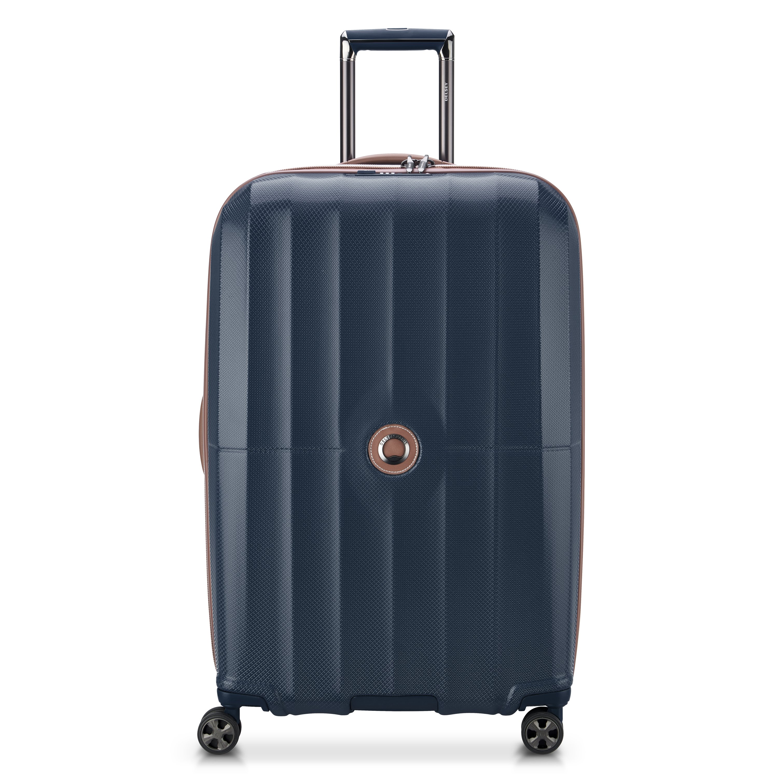 Rigid hold suitcase DELSEY PARIS Blue