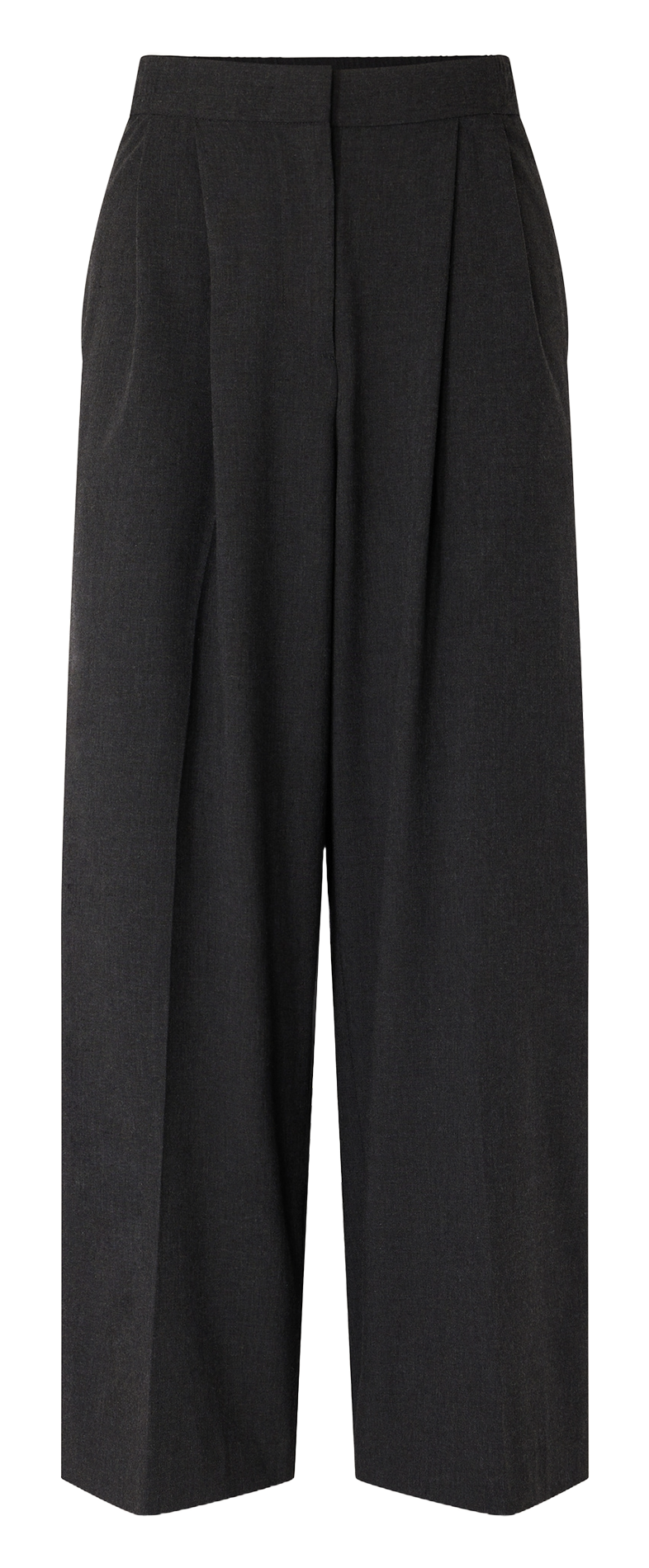 High-waisted wide-leg pants SESSUN Grey