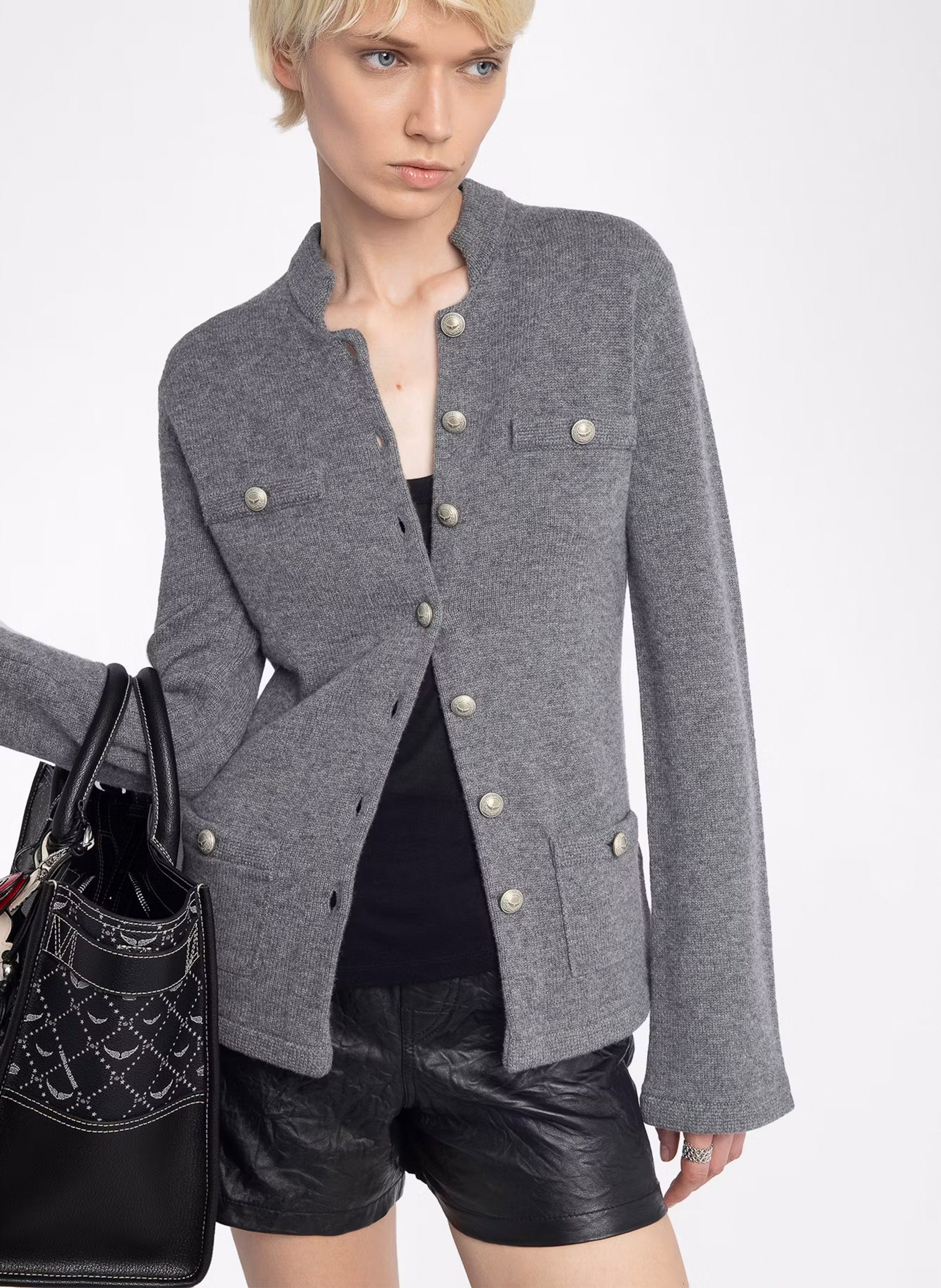 Pull droit en laine mélangée ZADIG&VOLTAIRE