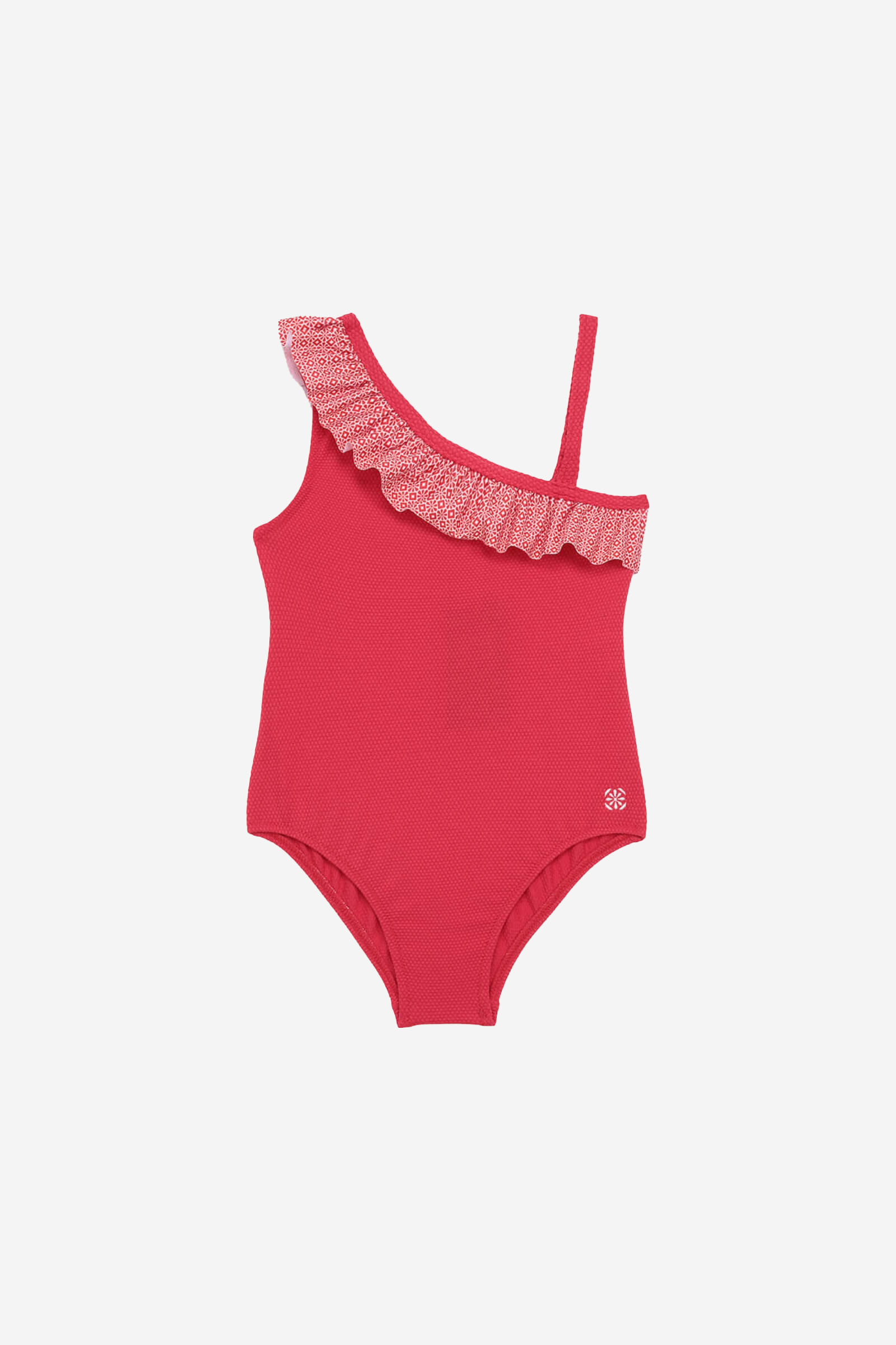 One-piece swimsuit - azulejos GILI'S Red