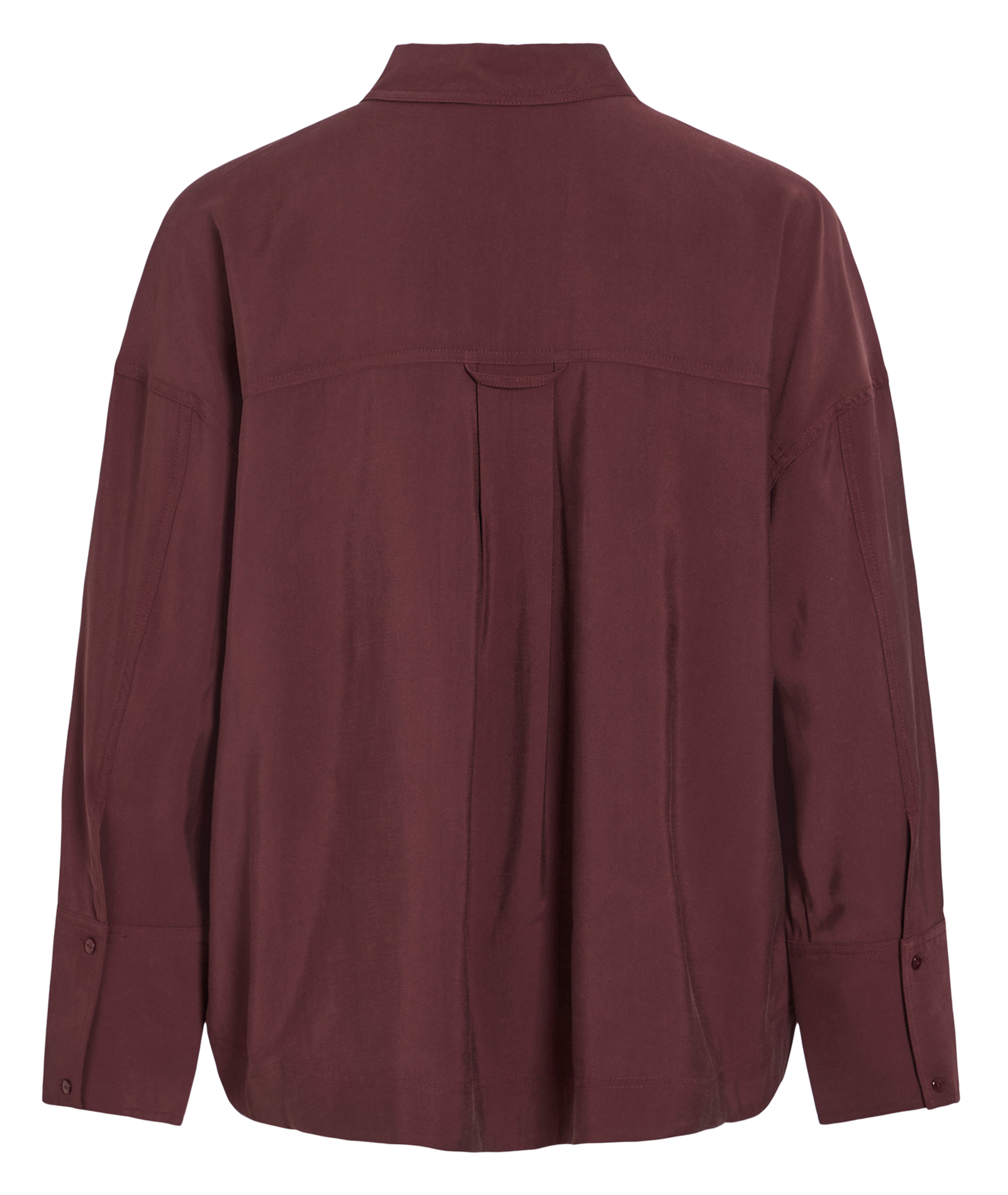 Shirt with classic collar ROUGE EDIT Brown