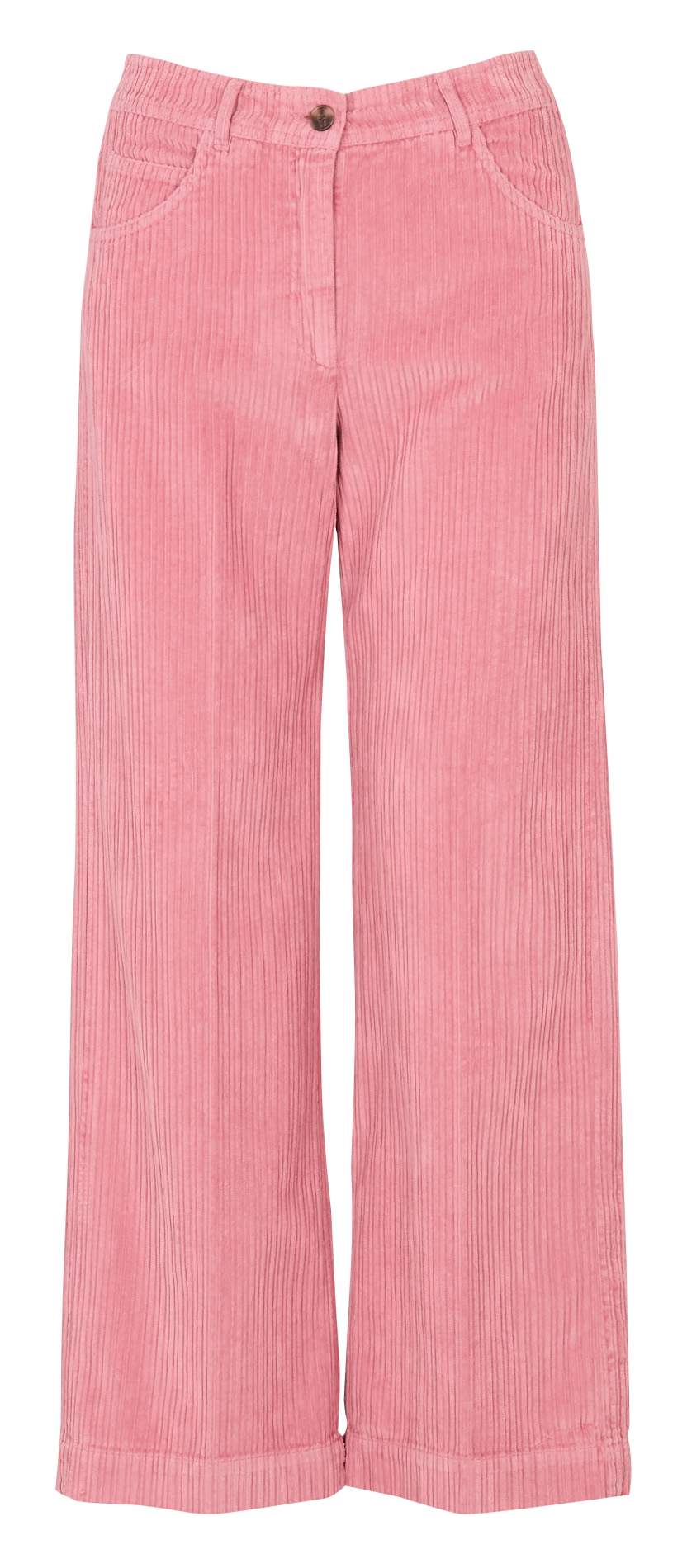 Pantalon large en coton HARTFORD Rose