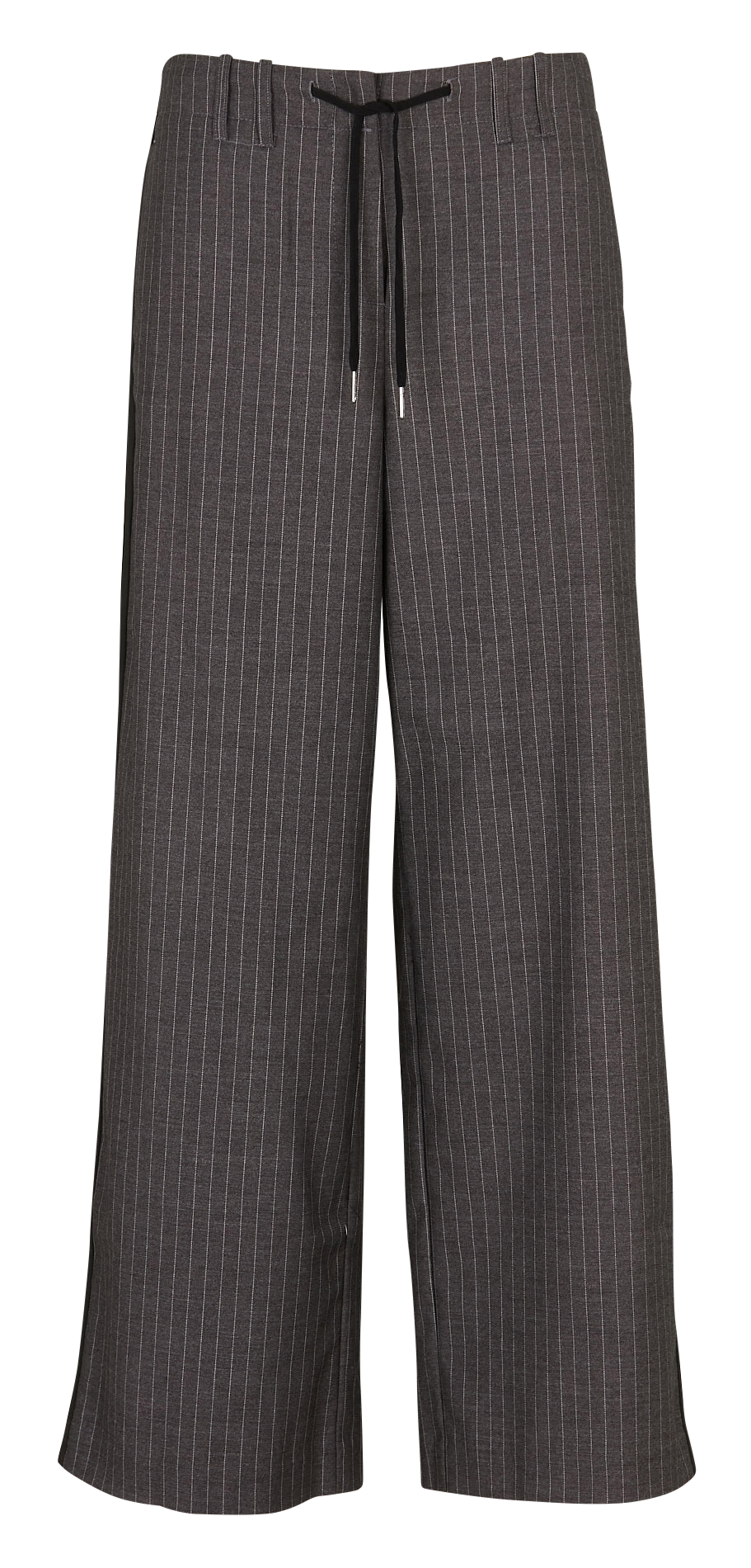 Pantalon large à rayures LE TEMPS DES CERISES Gris