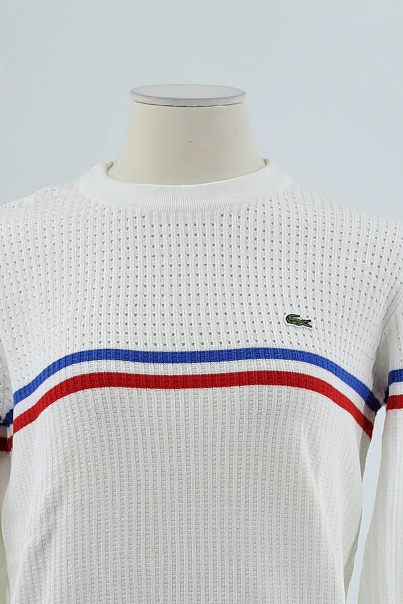 Sweater LACOSTE - SECONDE MAIN White