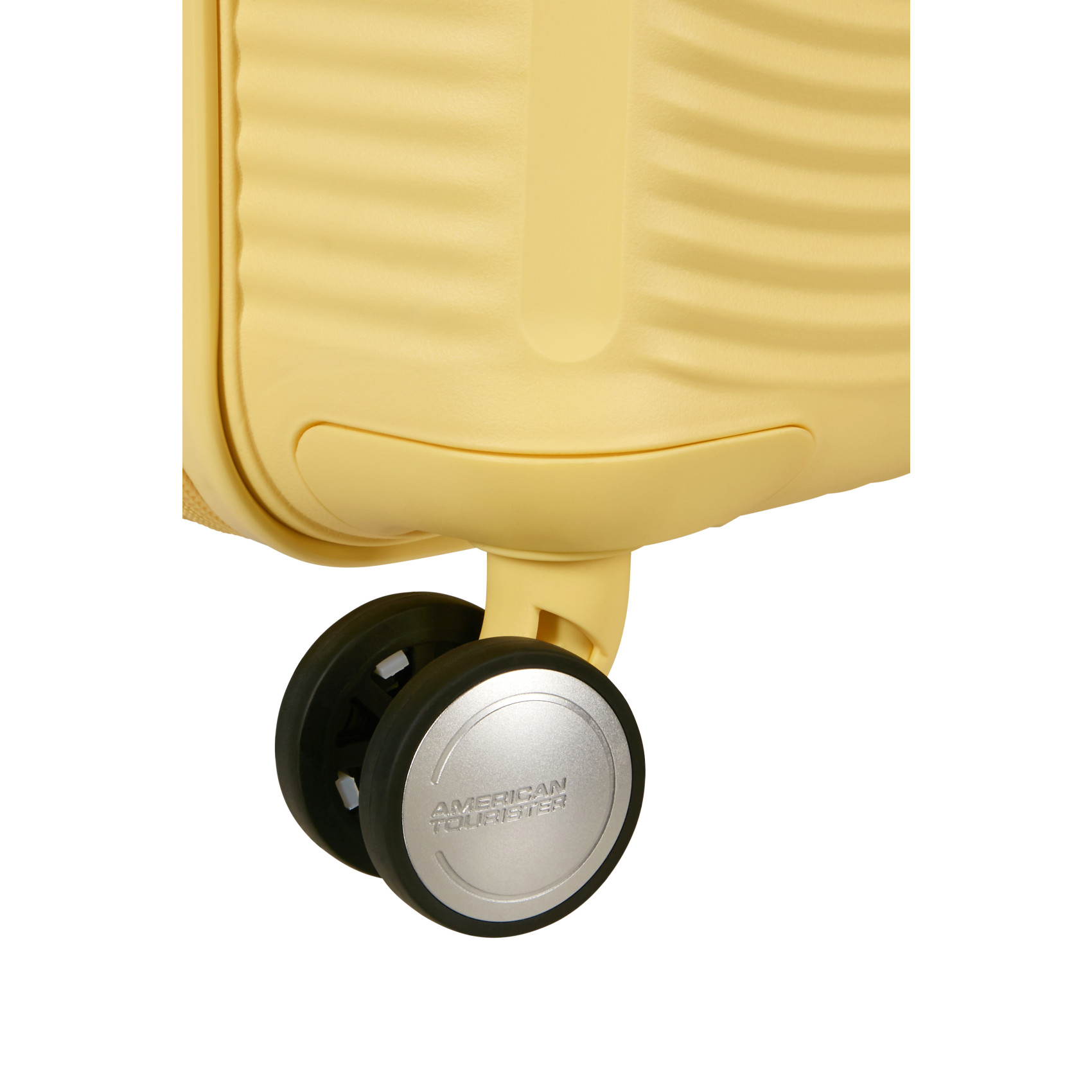 Soundbox suitcase 4 wheels size s AMERICAN TOURISTER Yellow
