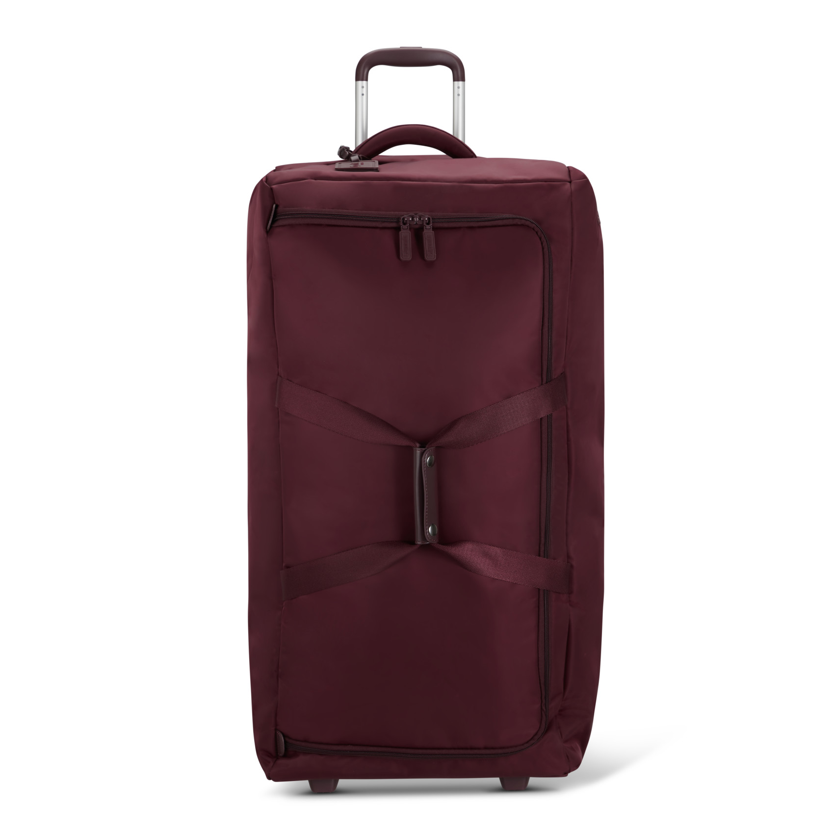 Foldable feather wheeled travel bag size XL LIPAULT Red