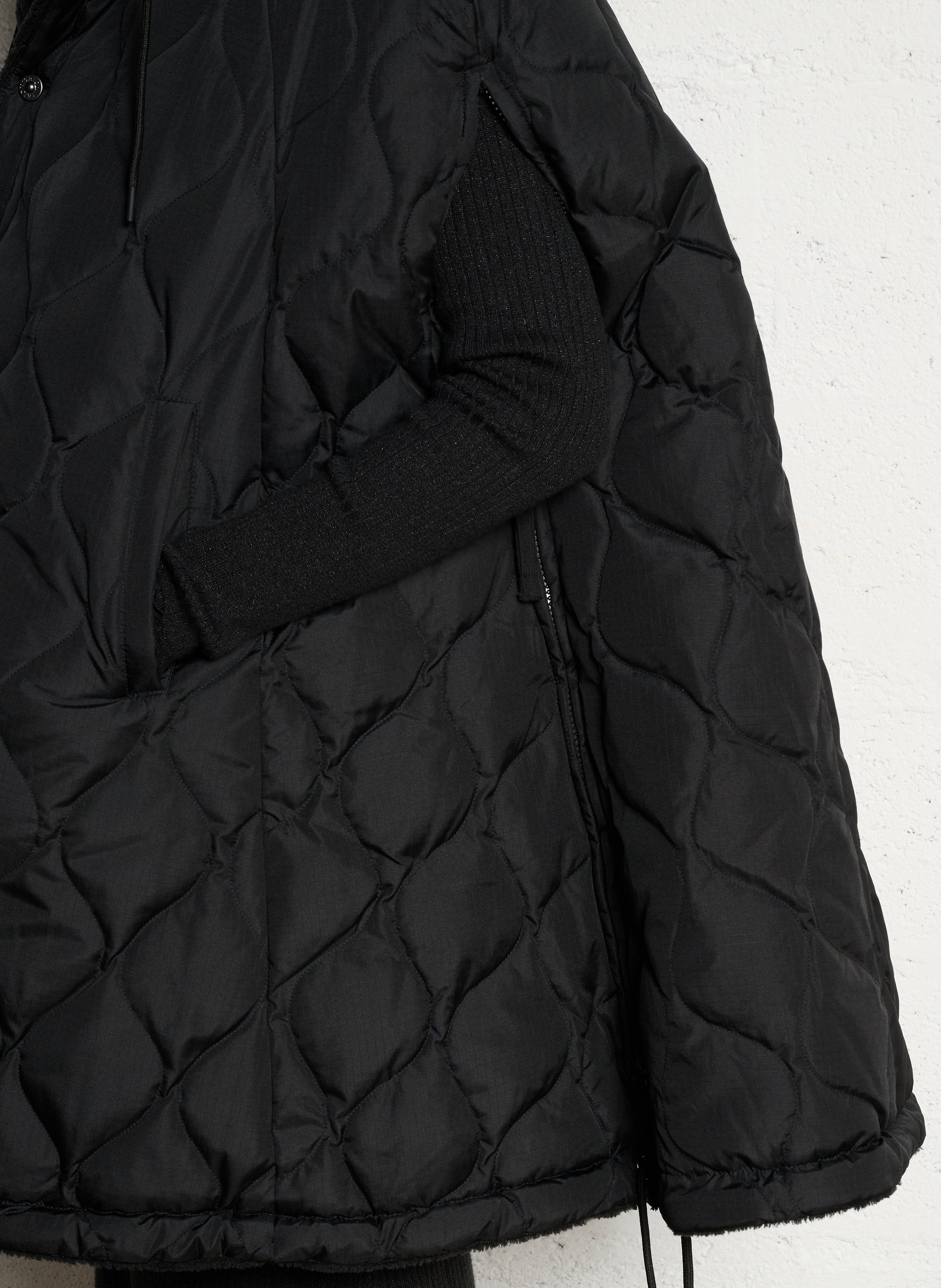 Oversized donsjack TAION Zwart