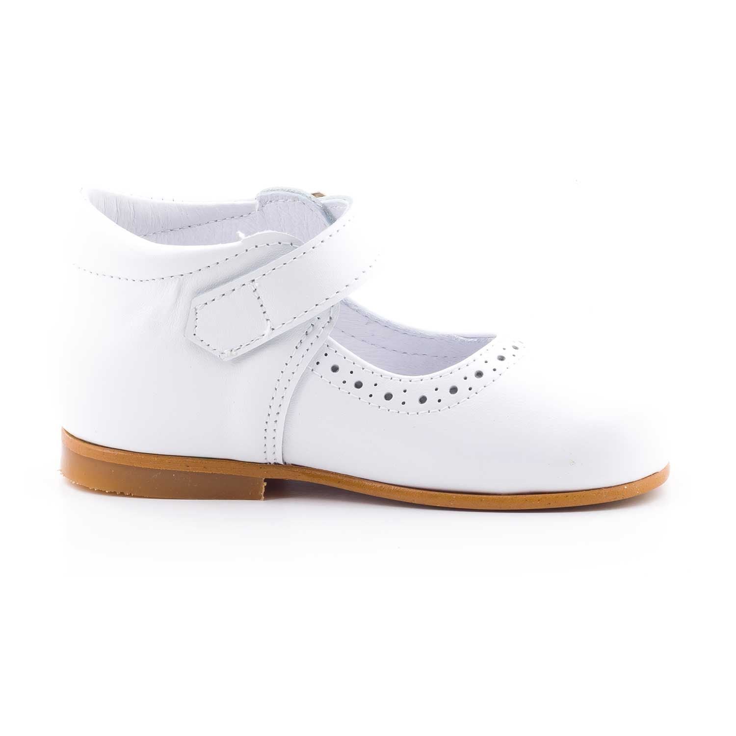 Chaussures bebe filles Boni & Sidonie Blanc