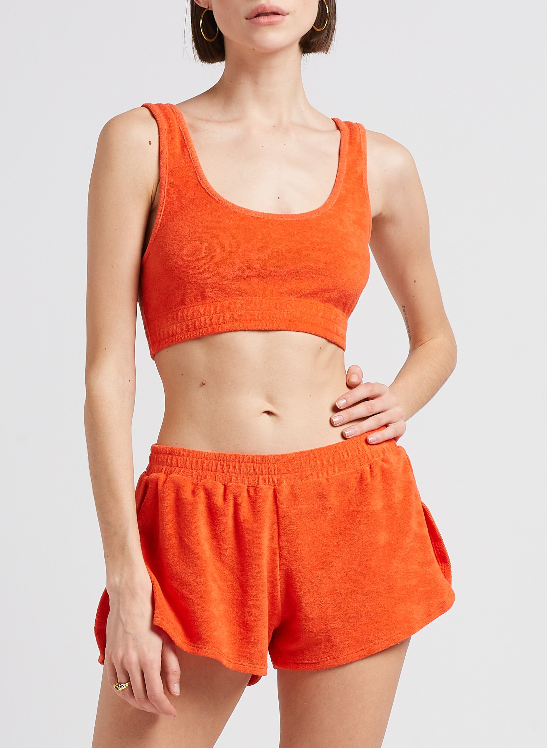 Brassière en éponge ALBERTINE Orange