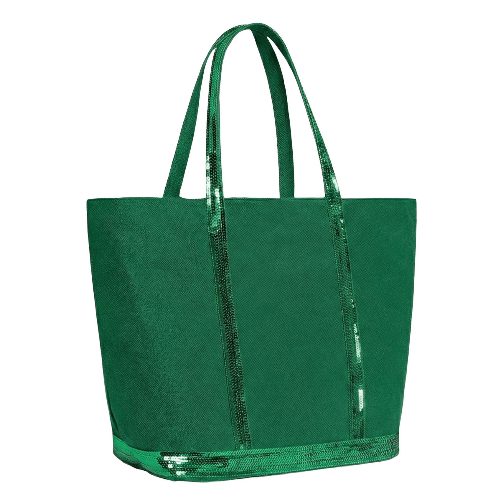 Linen tote bag VANESSA BRUNO Green