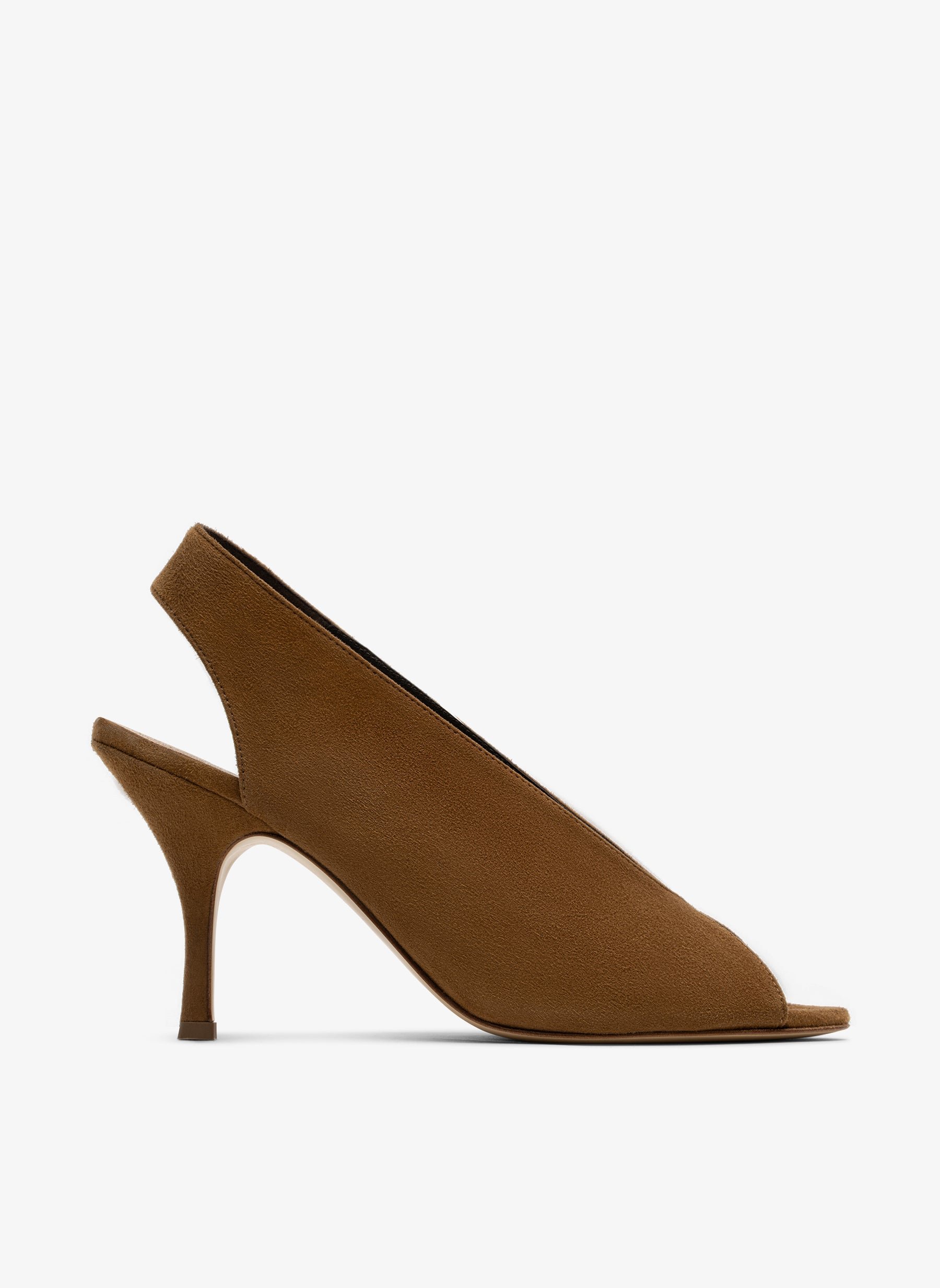 Date suede leather sandals PARALLELE PARIS Brown