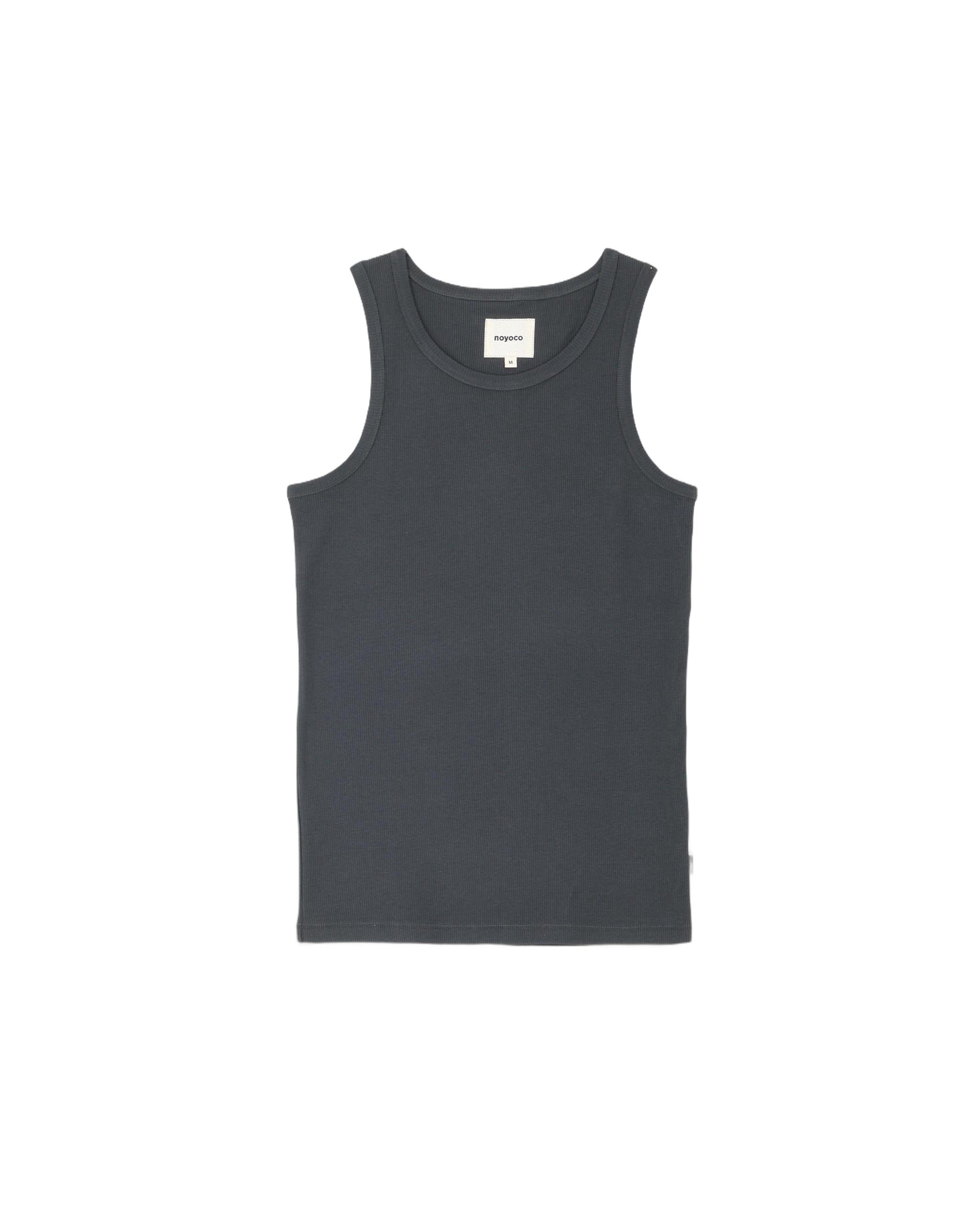 Fitted leo tank top Noyoco Grey
