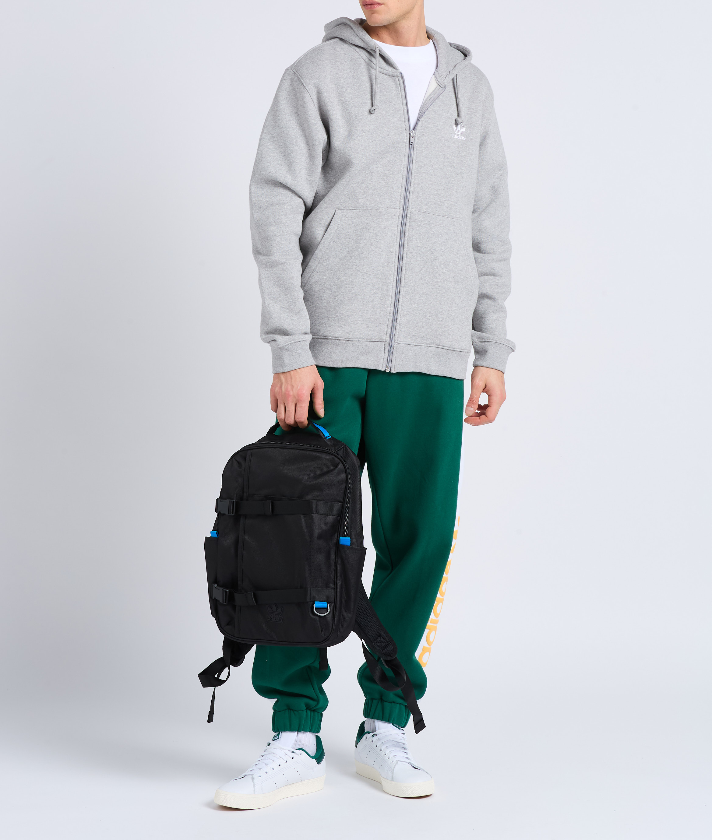 Straight-leg track pants ADIDAS Green