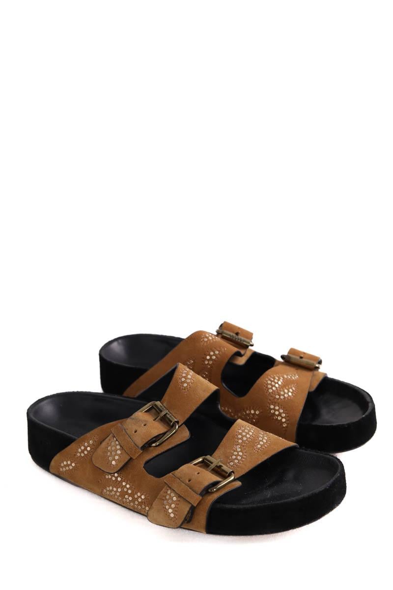 Mules ISABEL MARANT - Seconde Main Marron