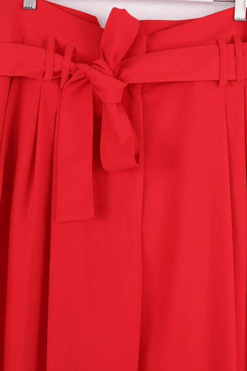 Wide-leg pants TARA JARMON - Seconde Main Red