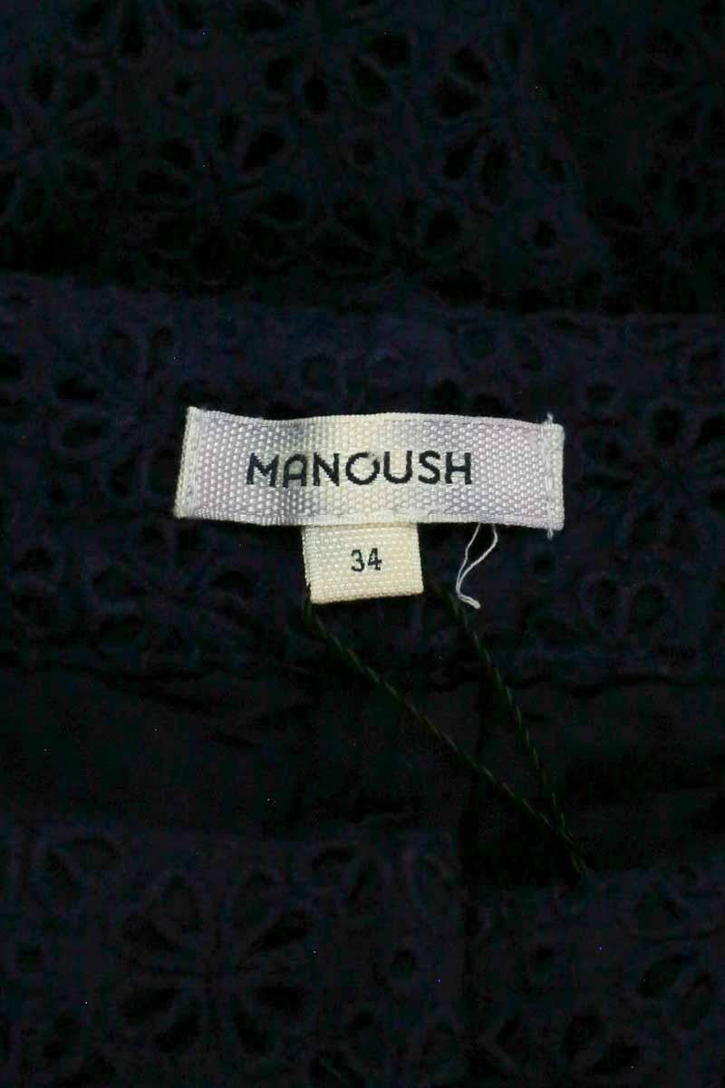 Straight-leg pants Manoush - Seconde Main Blue