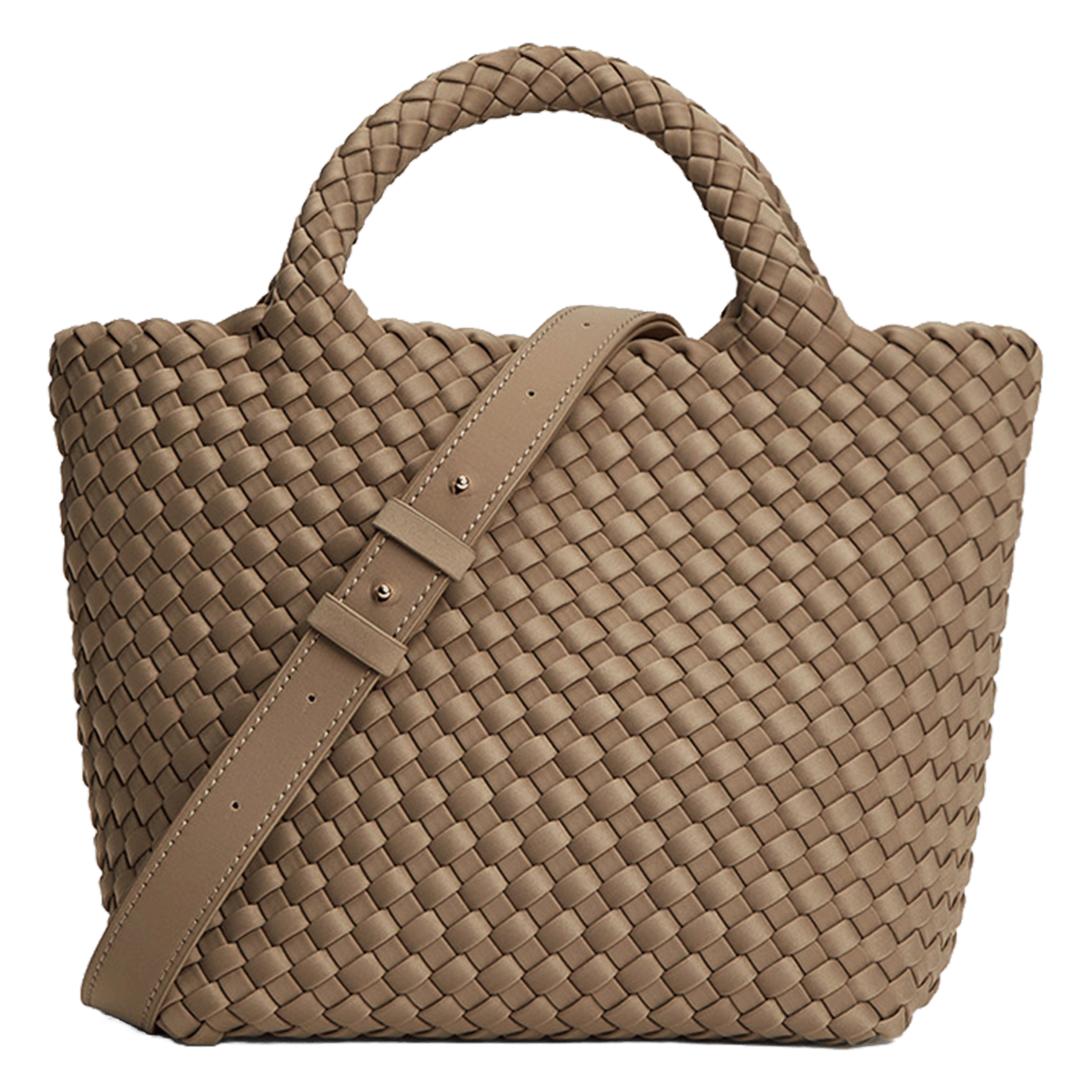 Geflochtene Shopper-Tasche MARREA Beige