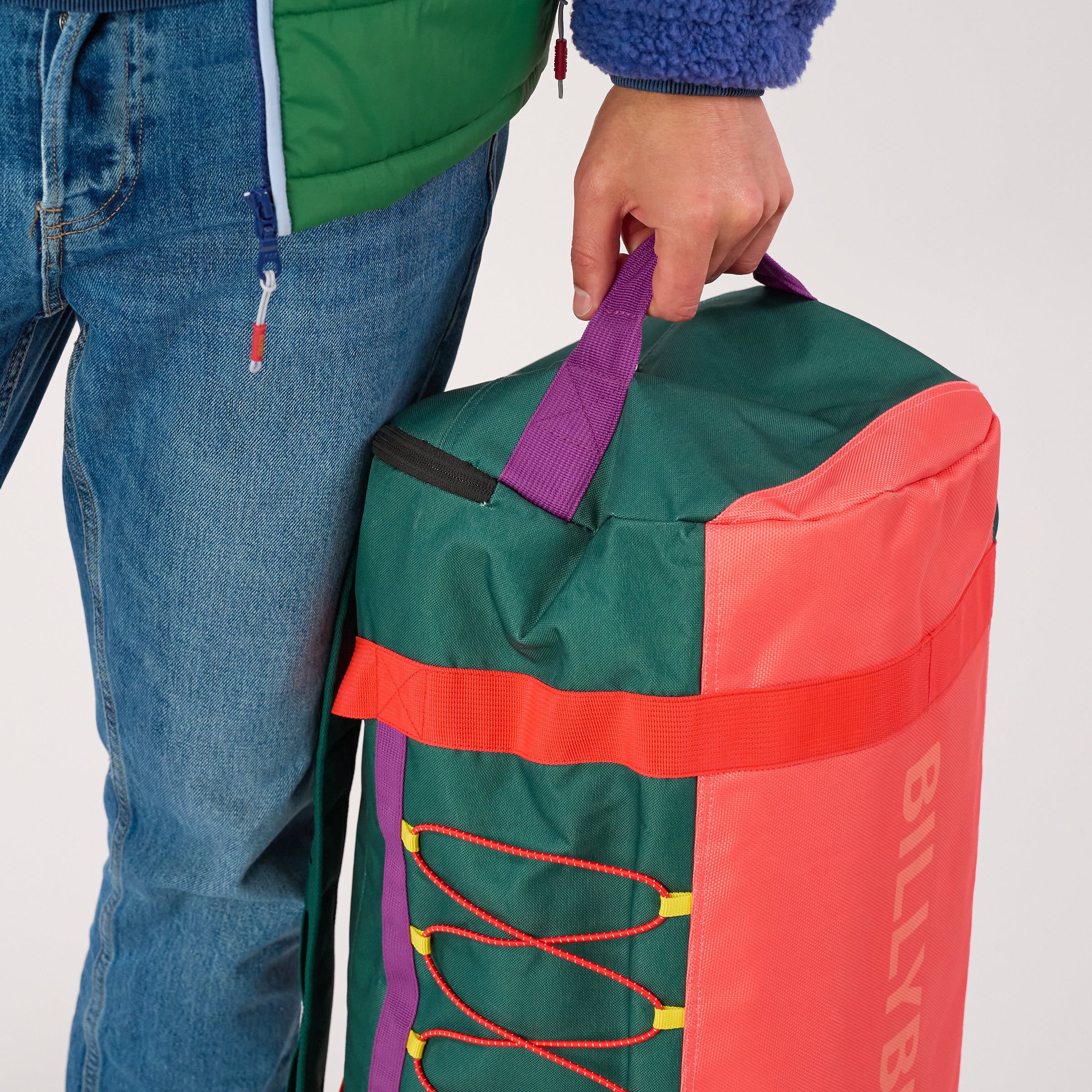 Travel bag made of recycled polyester BILLYBELT Green