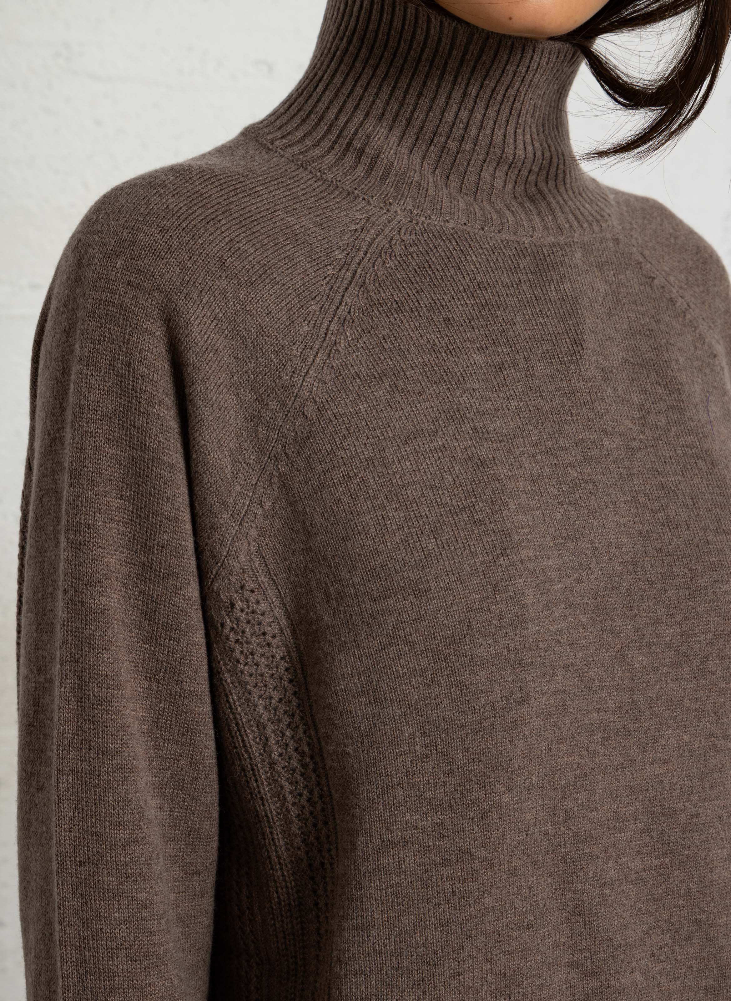 Oversized wool sweater DES PETITS HAUTS Grey
