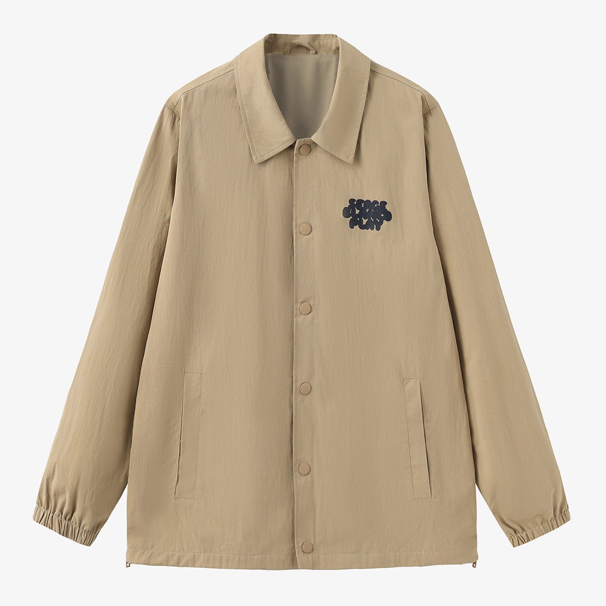 Cotton parka SERGE BLANCO Beige