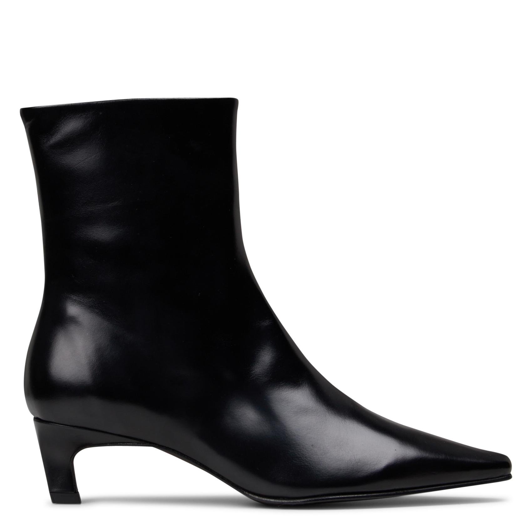 Bottines à talons en cuir BOBBIES Noir