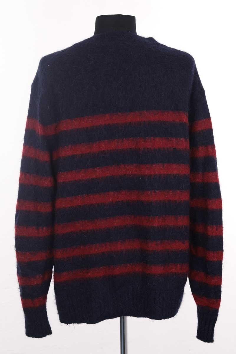 Red striped sweater and TOMMY HILFIGER - SECONDE MAIN Blue