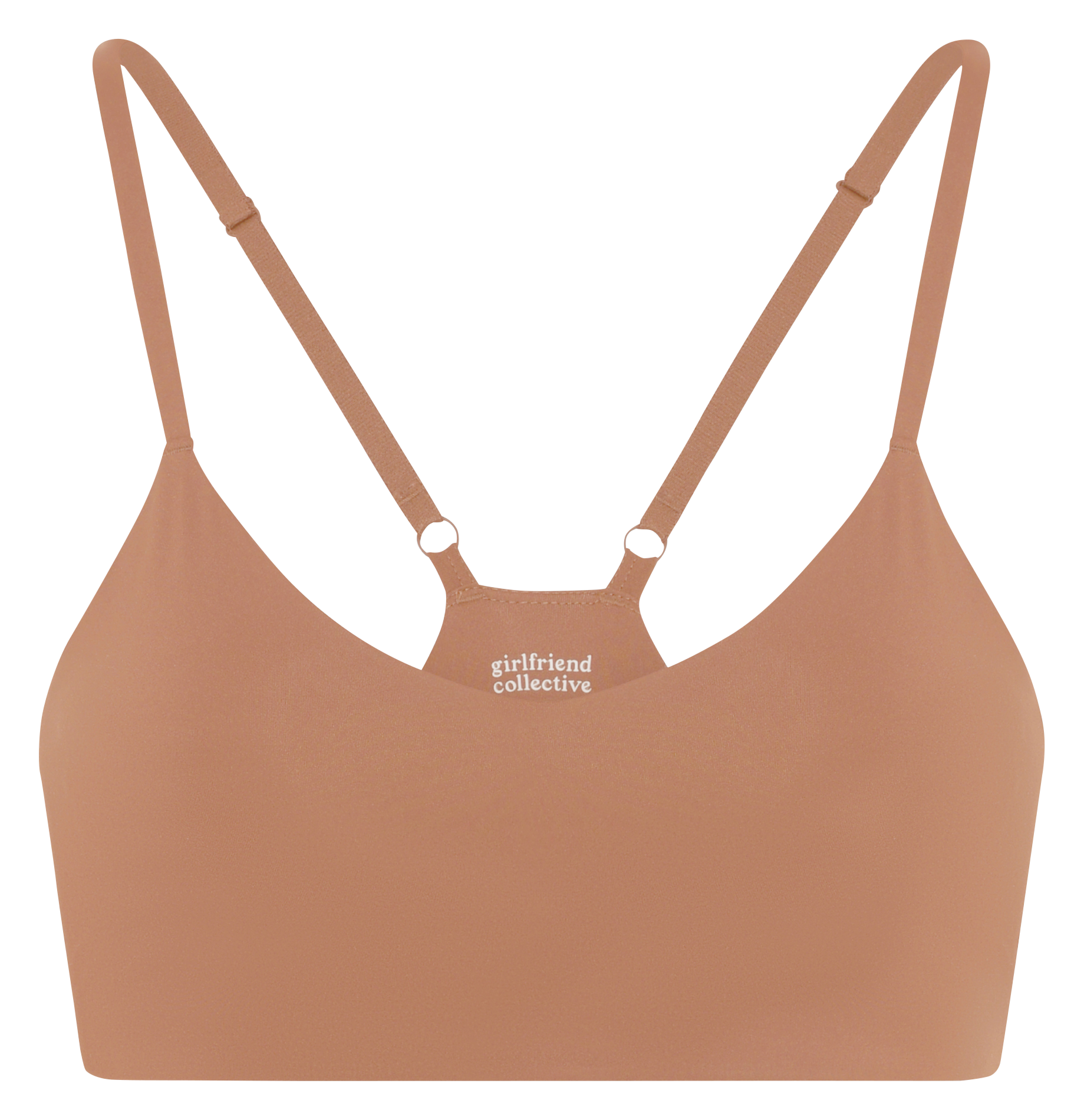 Racer-back sports bra GIRLFRIEND COLLECTIVE Beige