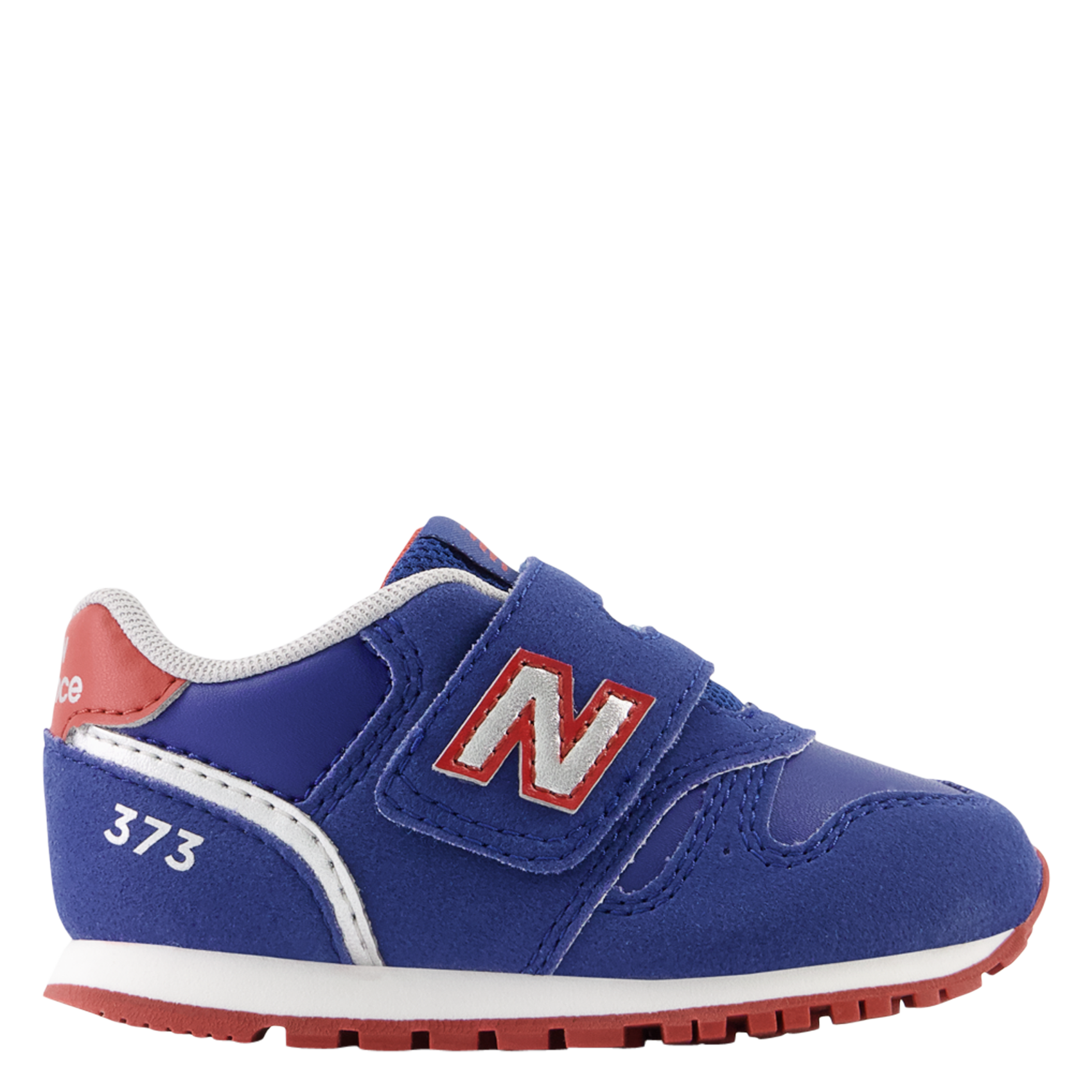 Baskets basses à scratchs  NEW BALANCE Bleu