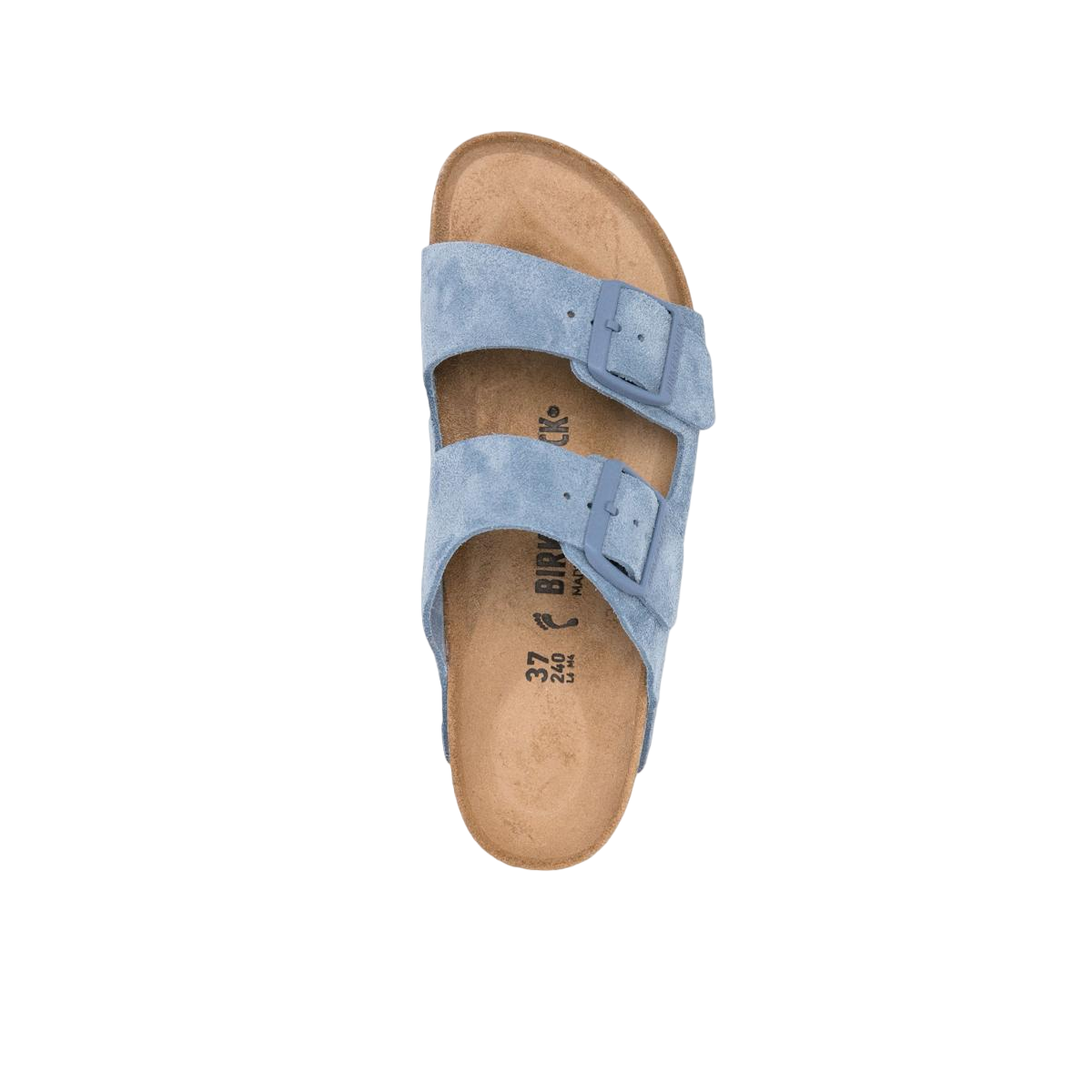 Faux leather sandals BIRKENSTOCK Blue