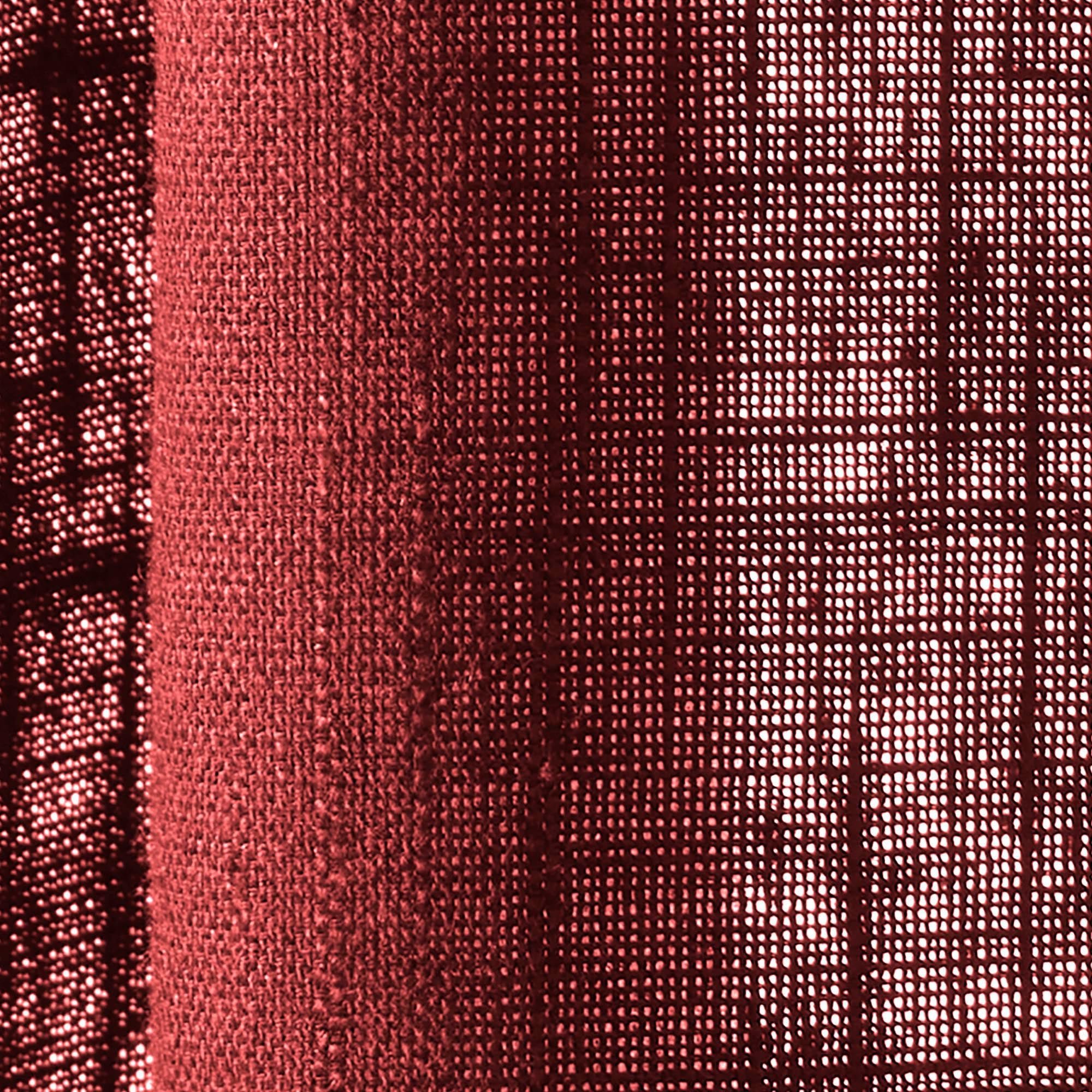 Curtain with gathering tape MADURA Red