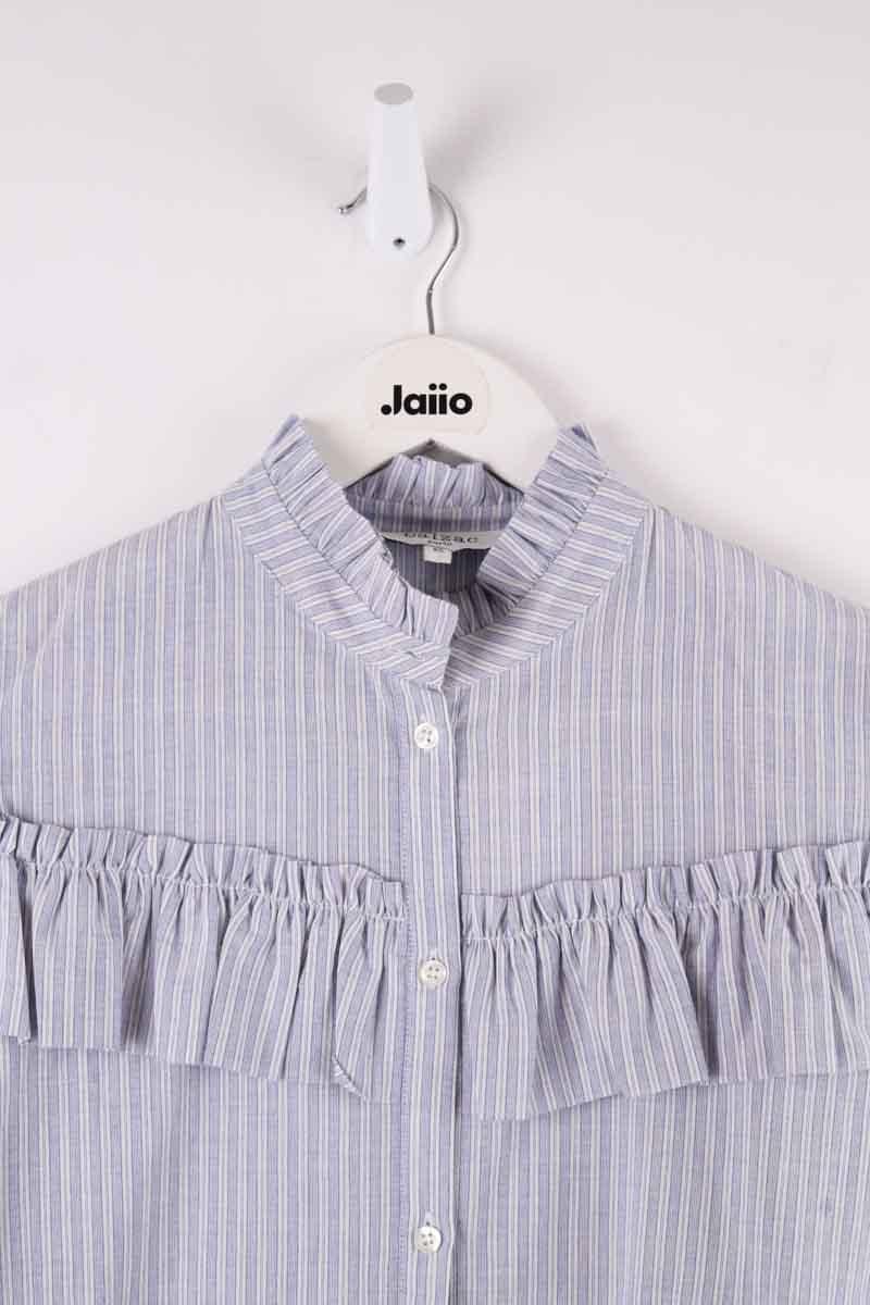 Cotton shirt BALZAC PARIS - Seconde Main Blue