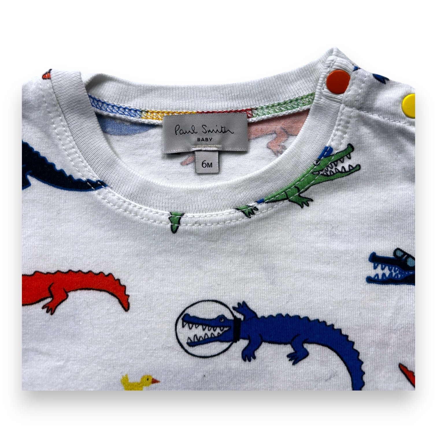 White baby T-shirt - 6 months PAUL SMITH - Seconde main White