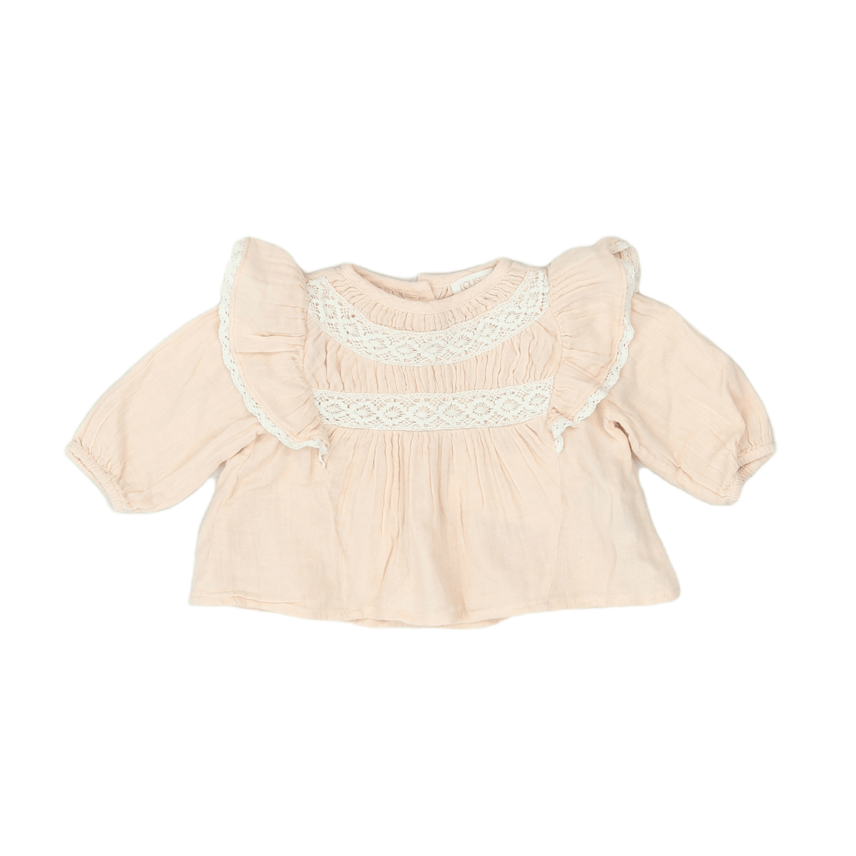 Pink Baby Blouse - 6 months LOUISE MISHA - Seconde Main Pink