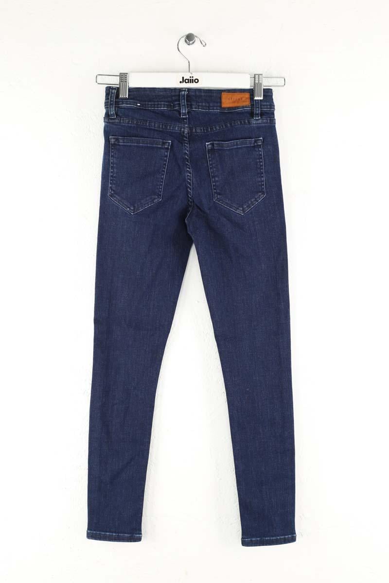 Cotton skinny jeans SEZANE - Seconde main Blue