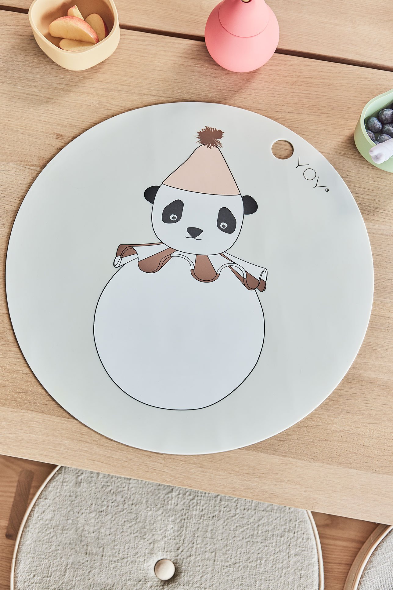 Silicone placemat OYOY LIVING DESIGN Brown