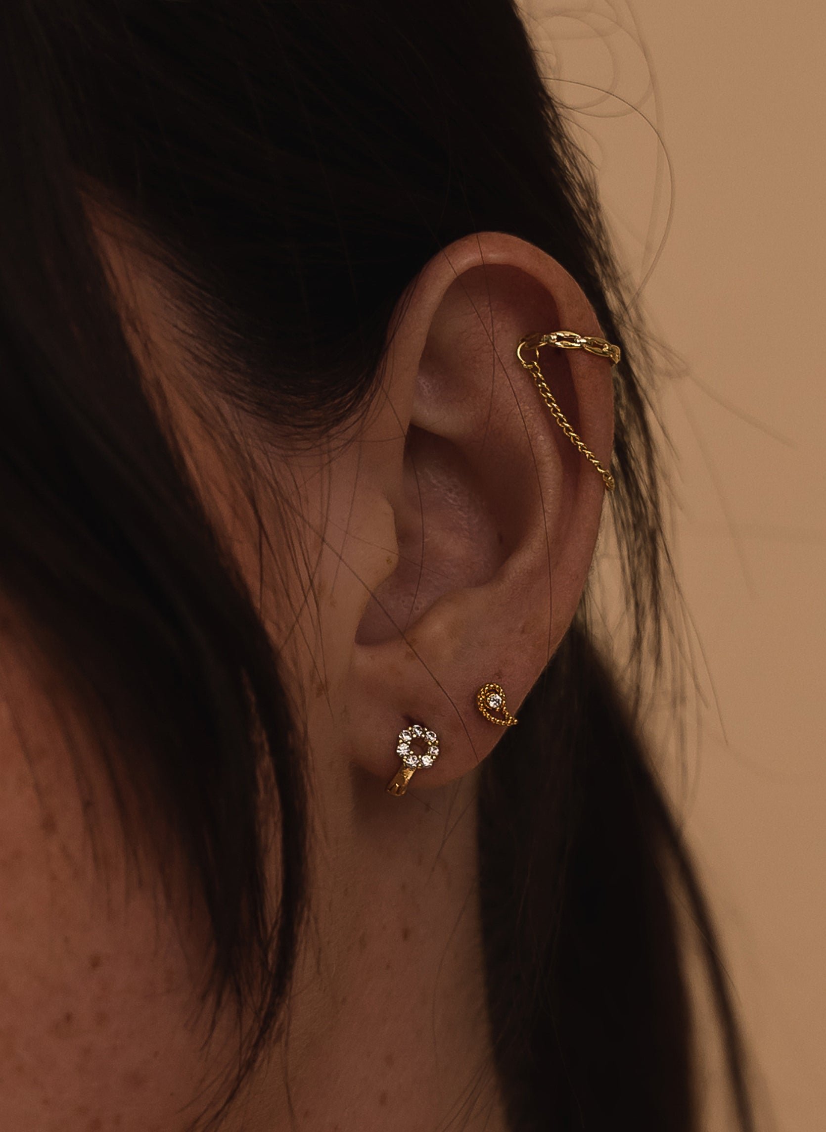 Piercing iva drop AEC Paris Golden