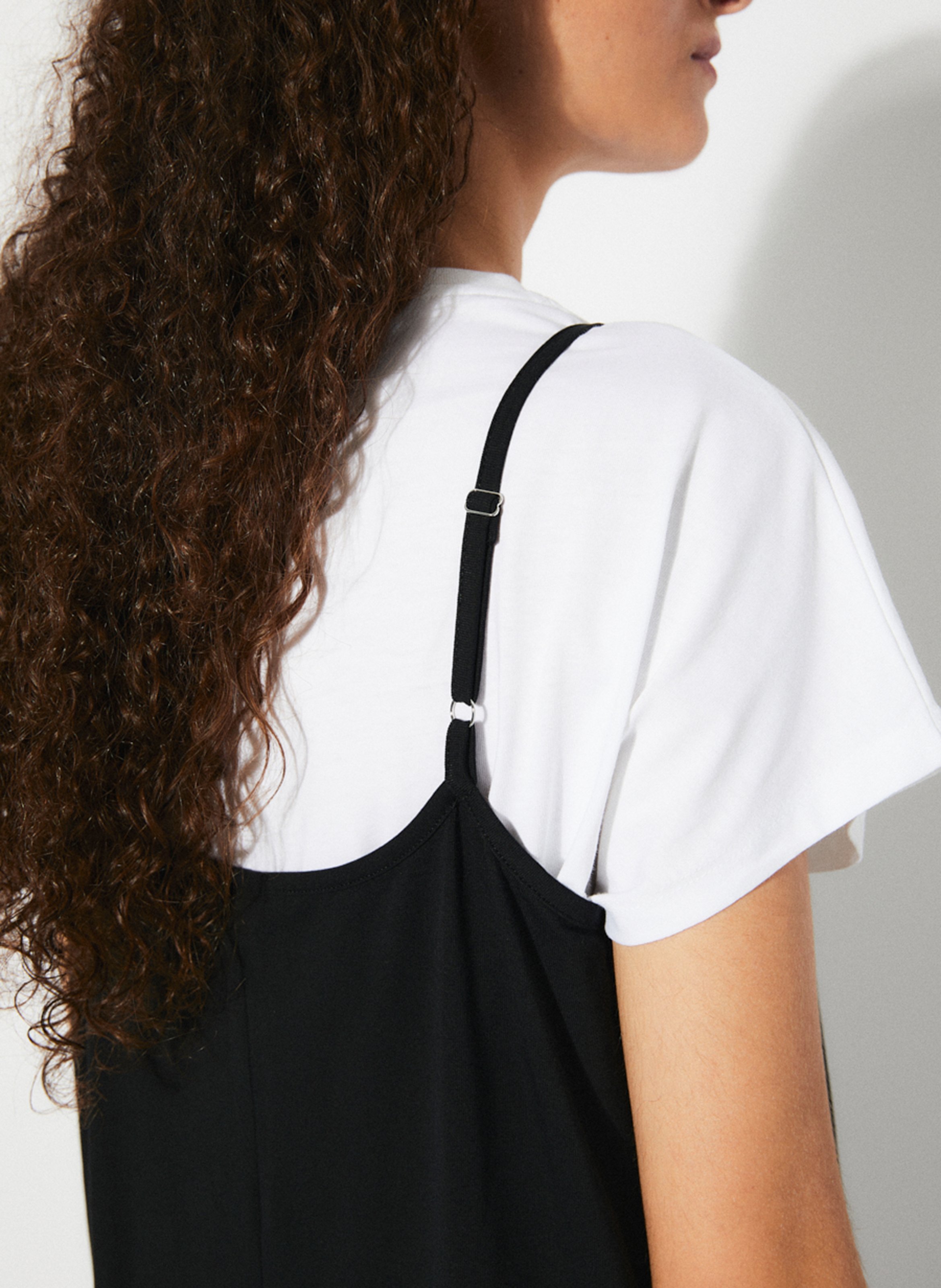 Rechte jumpsuit | katoenblend RITA ROW Zwart