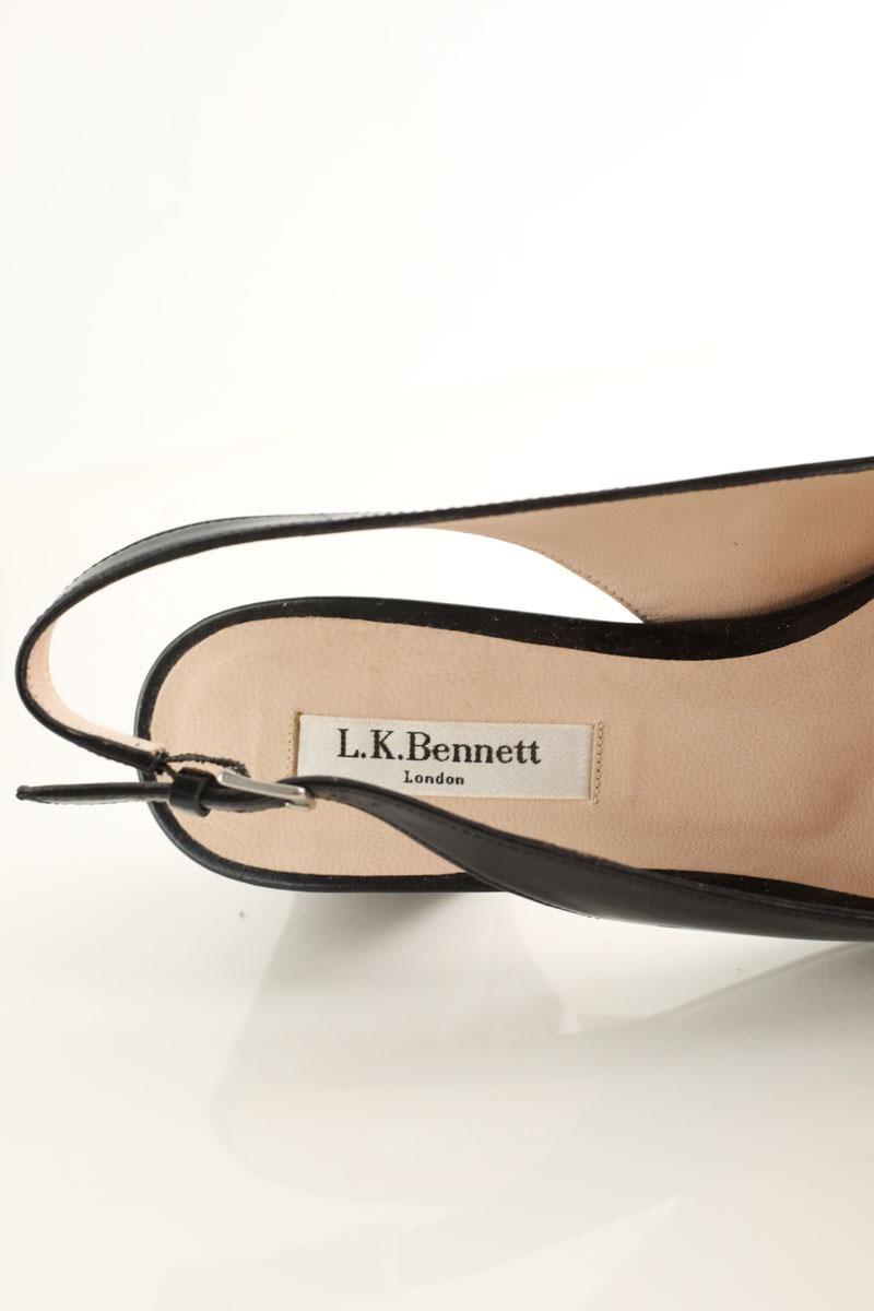 Leather heels LK BENNETT - Seconde Main Black