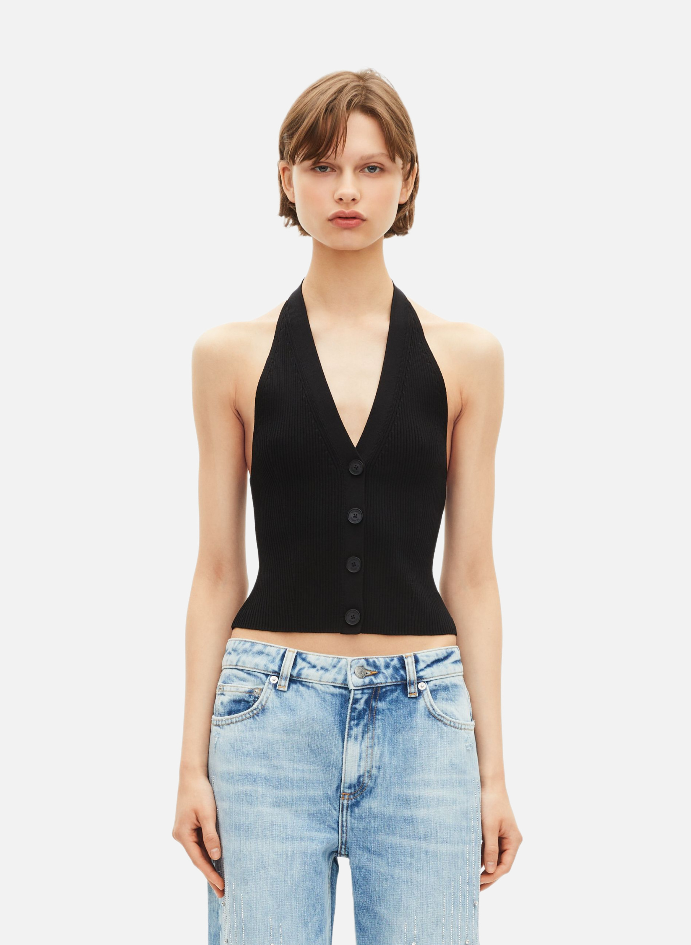 Knit top THE KOOPLES Black