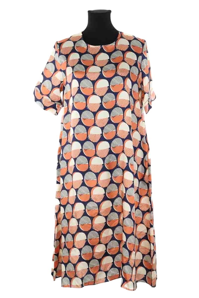 Orange dress CHLOE STORA - SECONDE MAIN Orange