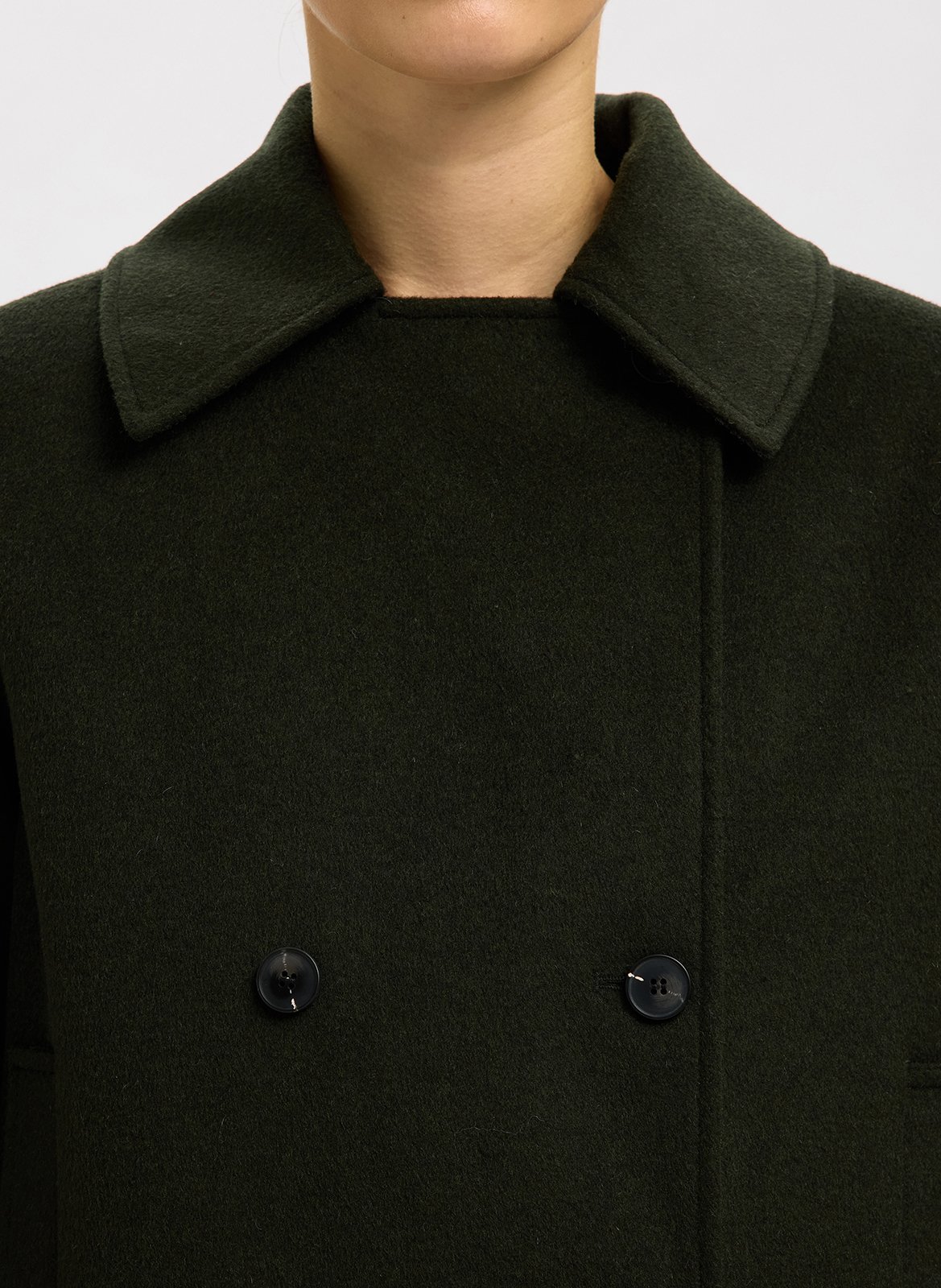 Coat SELECTED Green