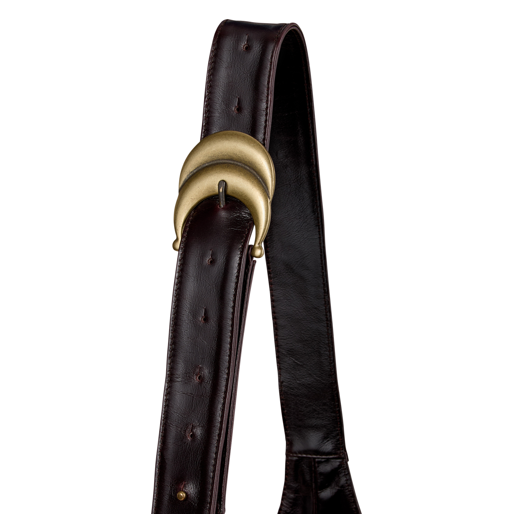 Leren clutch BA&SH Bruin